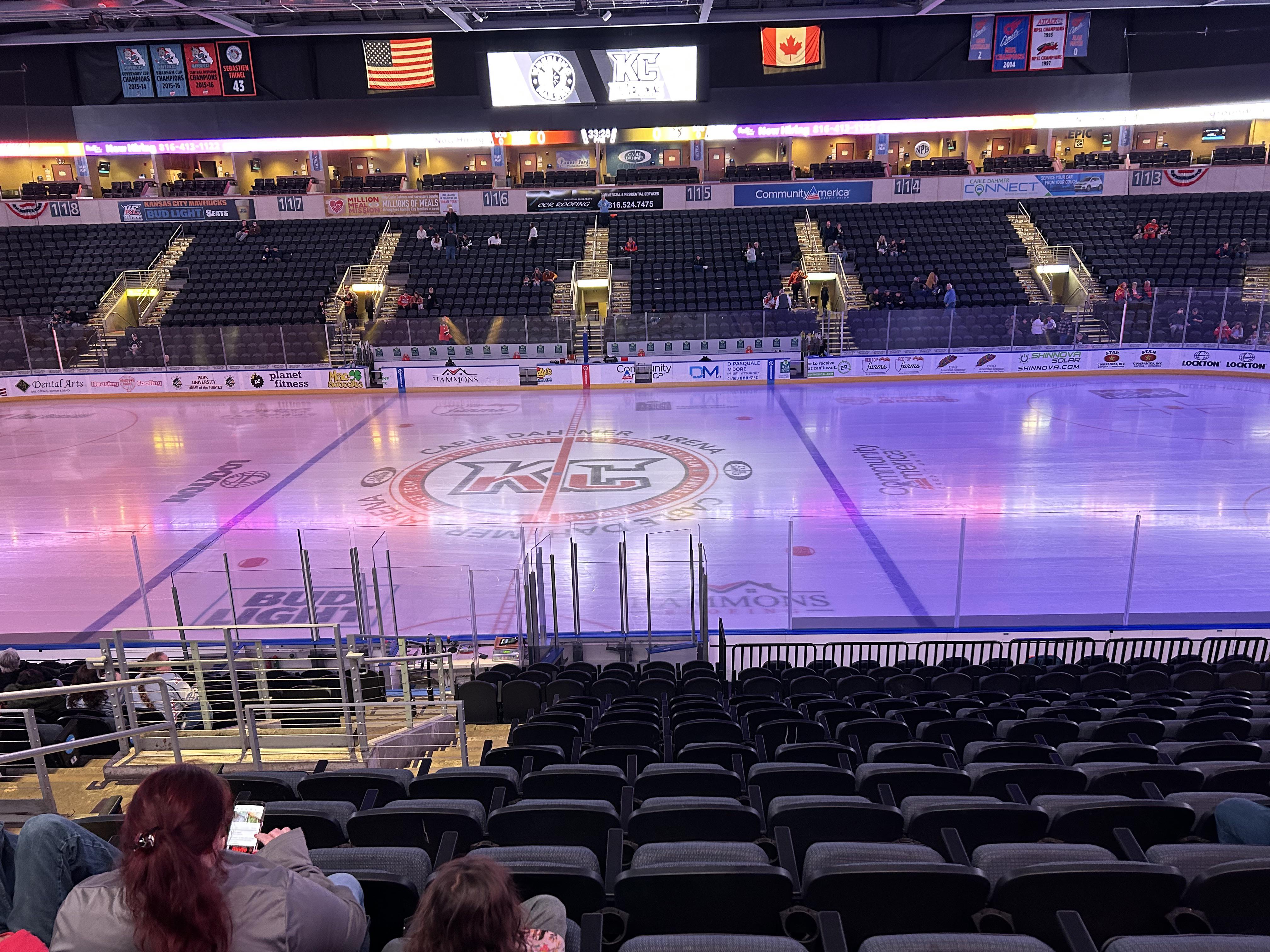 Kansas City Mavericks ECHL affiliate of the Kraken. Cable Dahmer