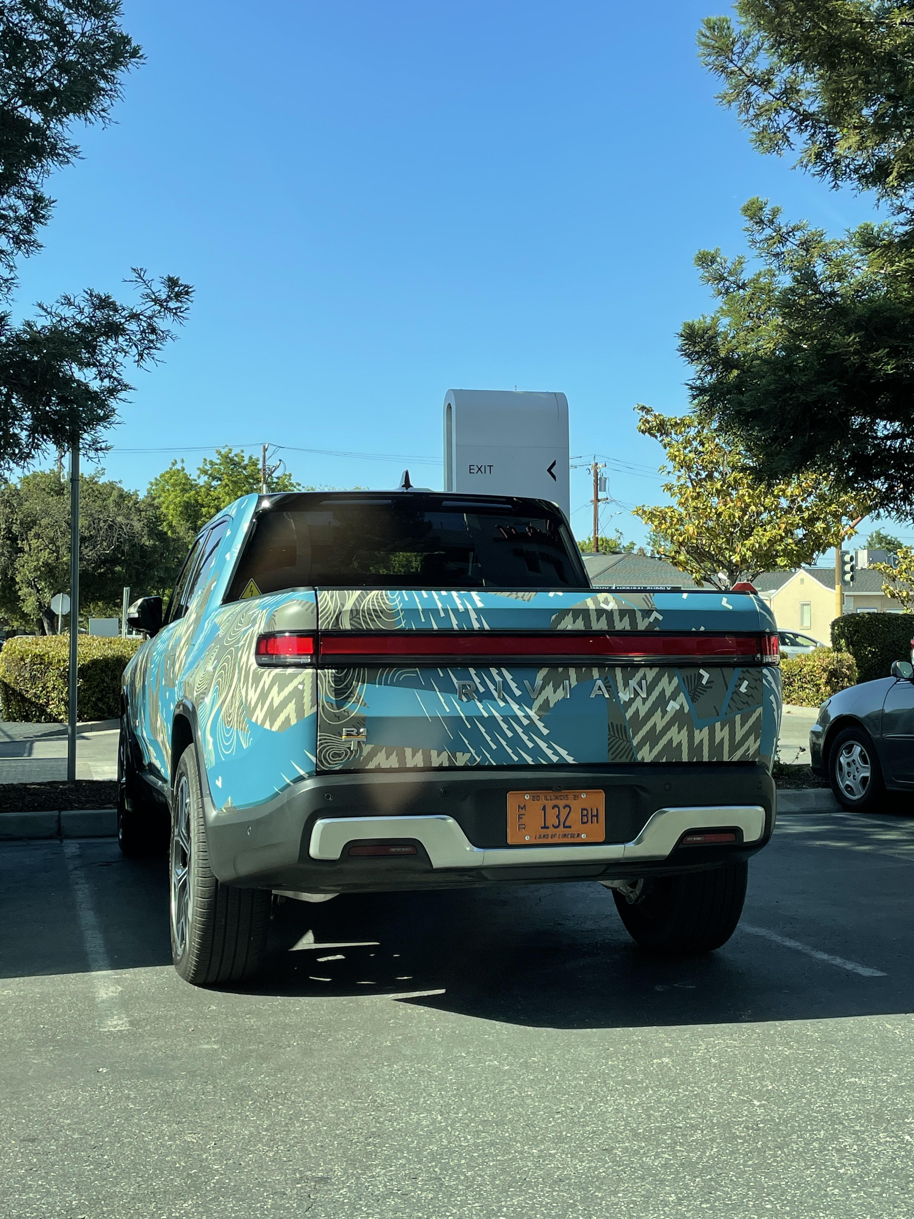 I took a day trip to San Jose and caught this Rivian R1T in the
