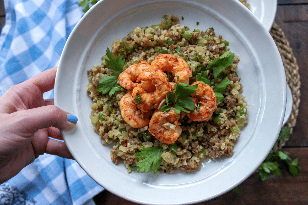 Easy Cajun Cauliflower Dirty Rice r/ketorecipes