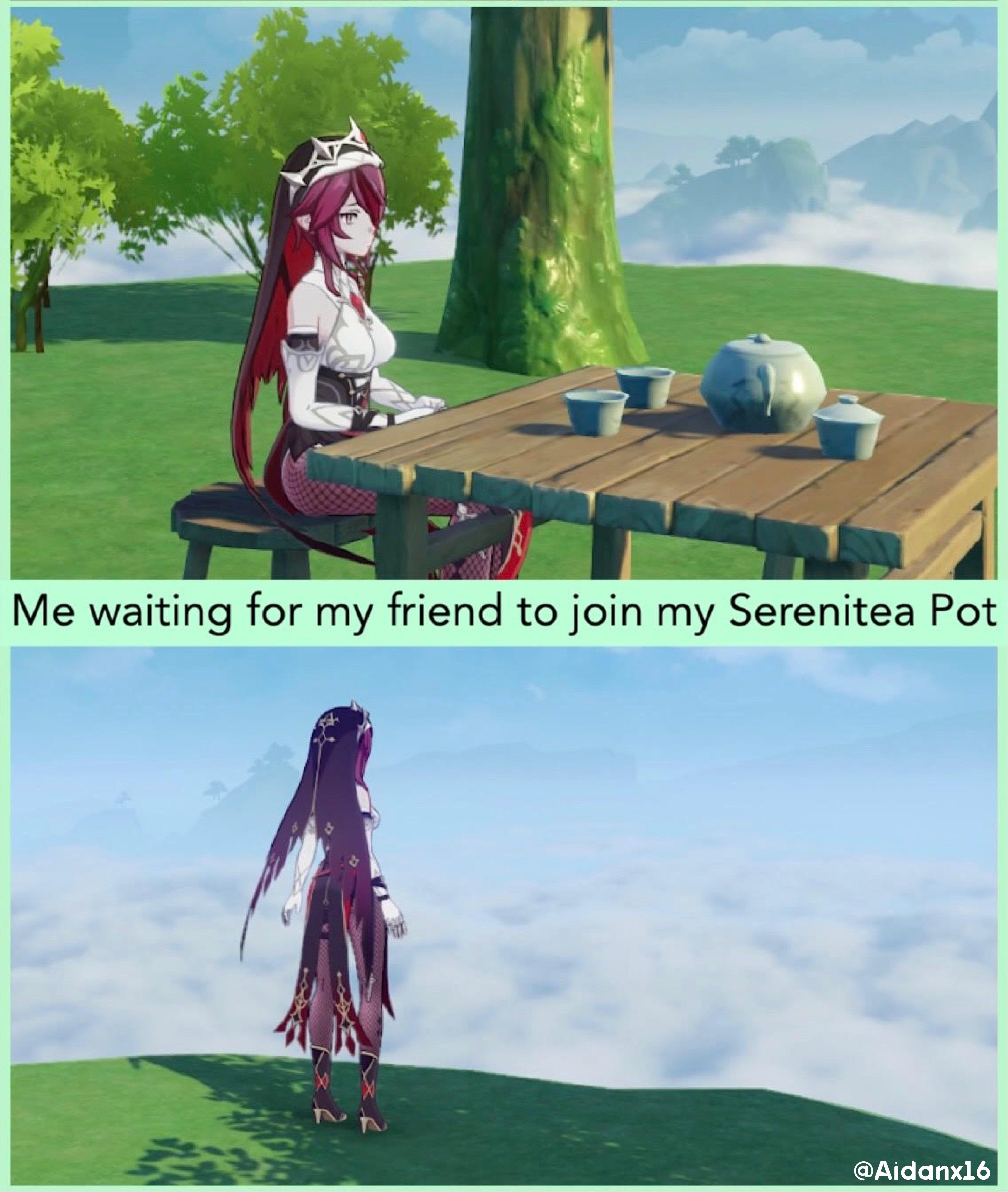 my teapot is lonely, pls visit. r/Genshin_Memepact