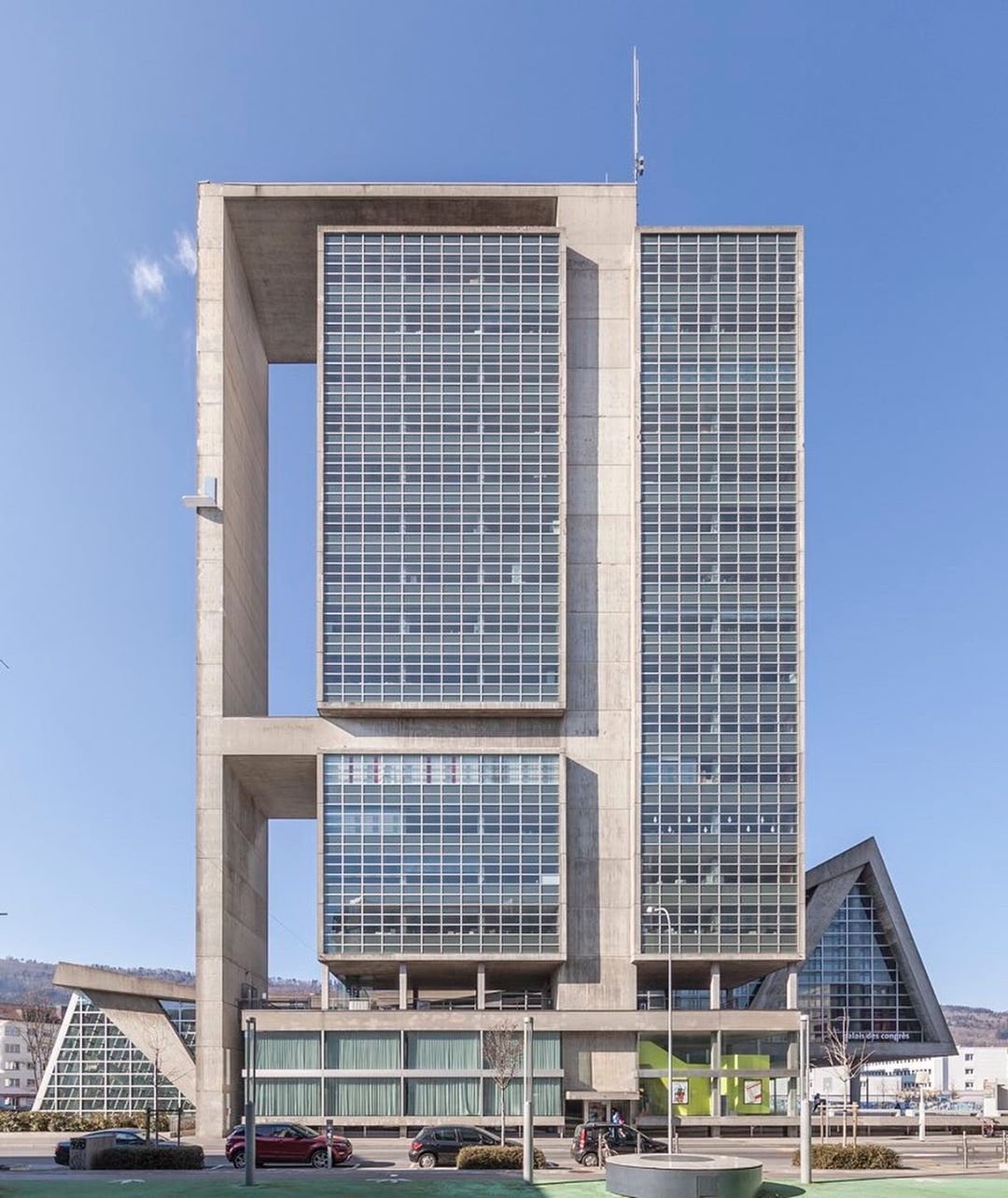 Congress city center, Biel, Switzerland (Architect Max Schulp