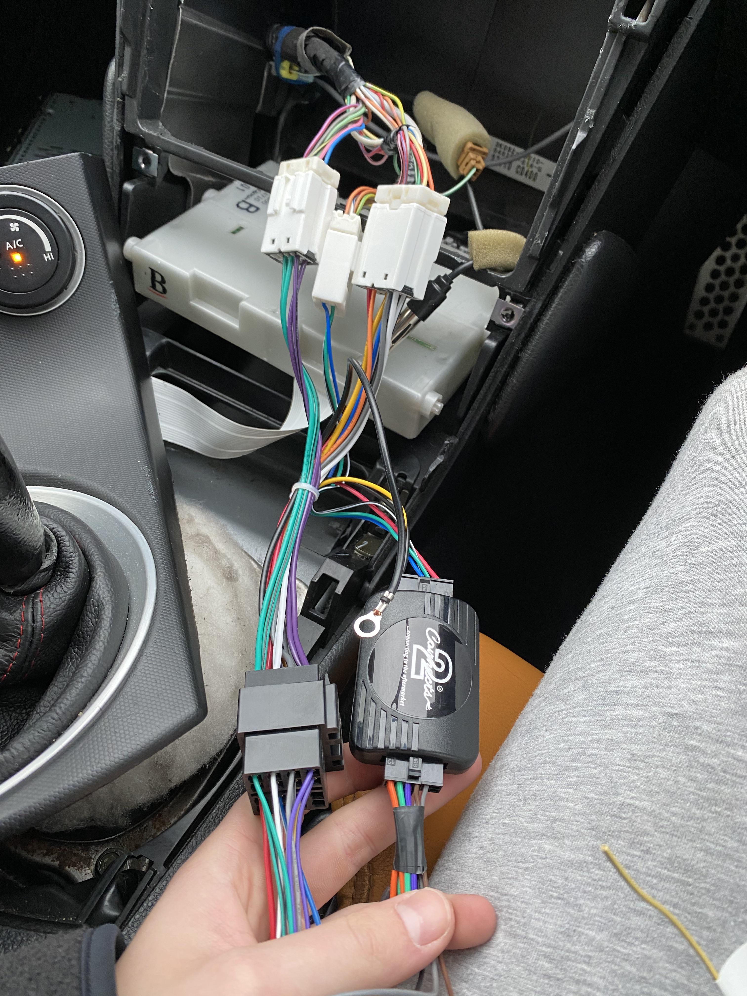 No sound from aftermarket head unit. r/350z