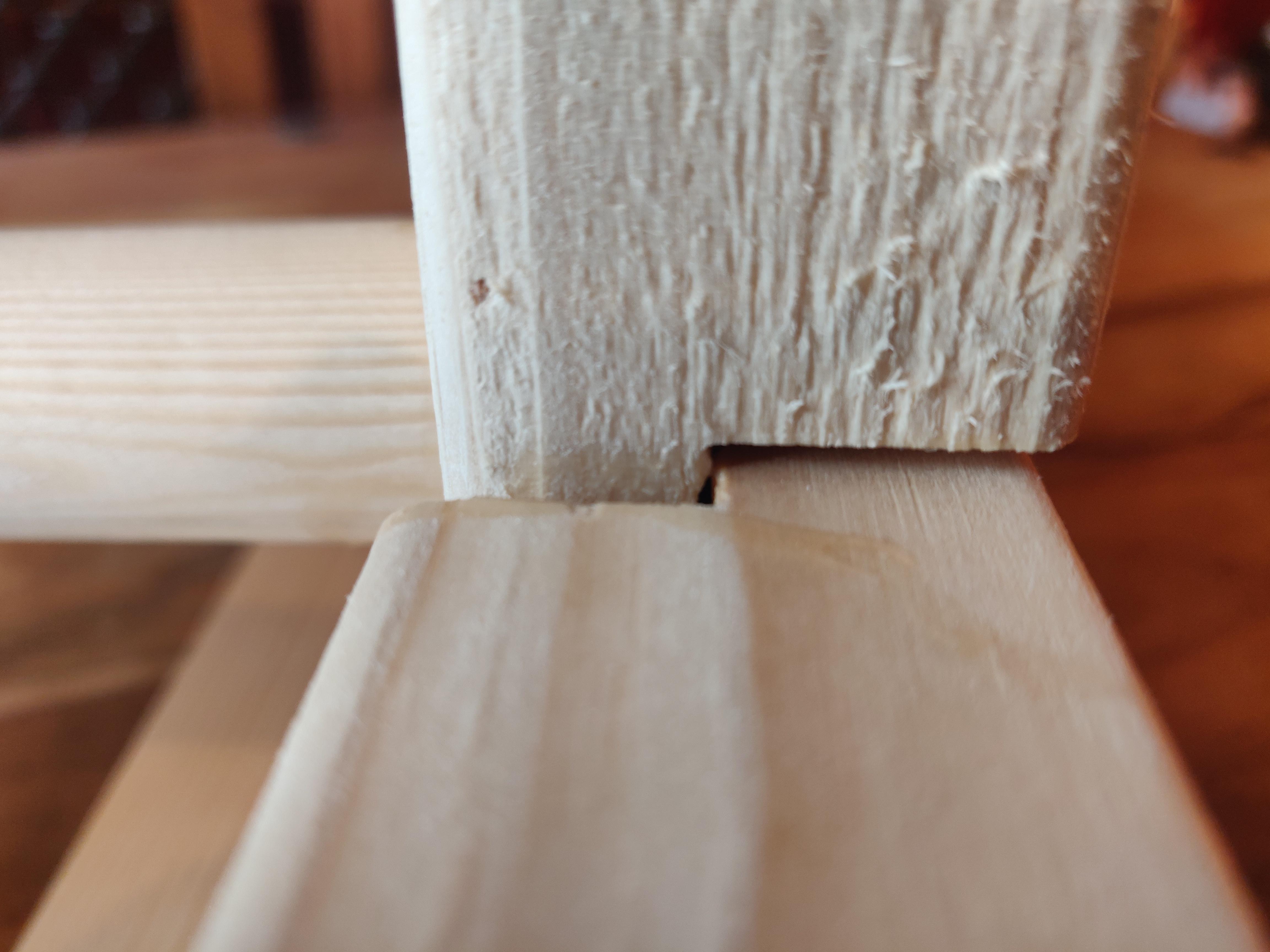 My first lap joints : r/BeginnerWoodWorking