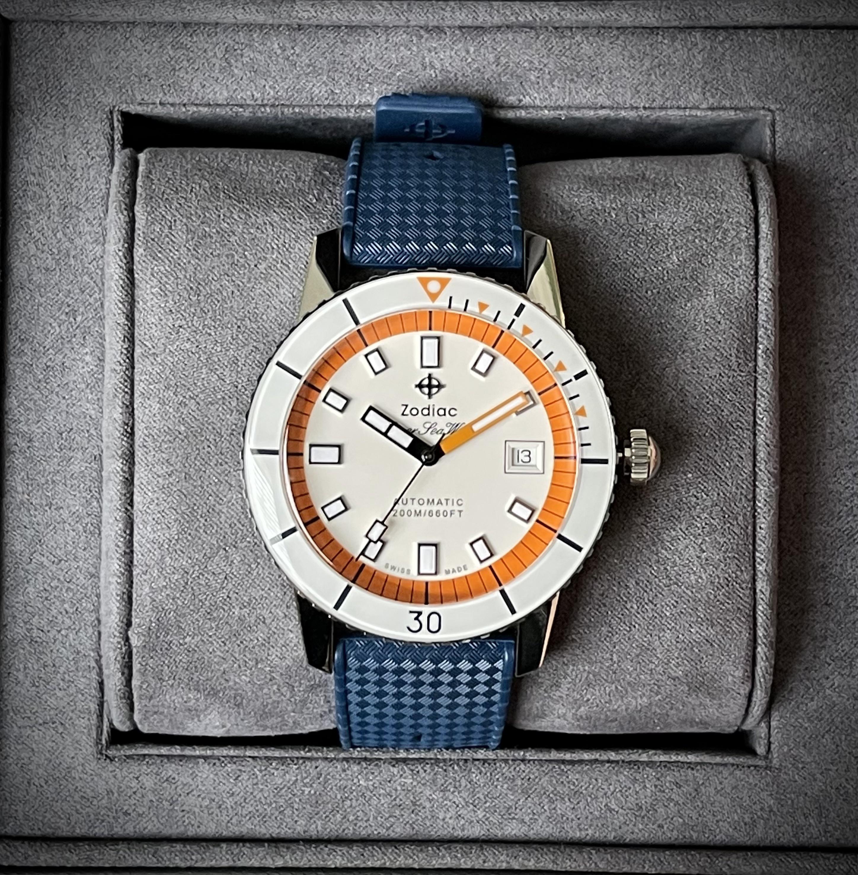 [WTS] Zodiac ZO9270 “Creamsicle” r/Watchexchange