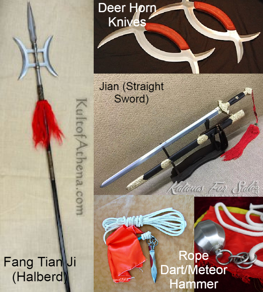 If we ever get a new WuLin hero... These are the unique Chinese