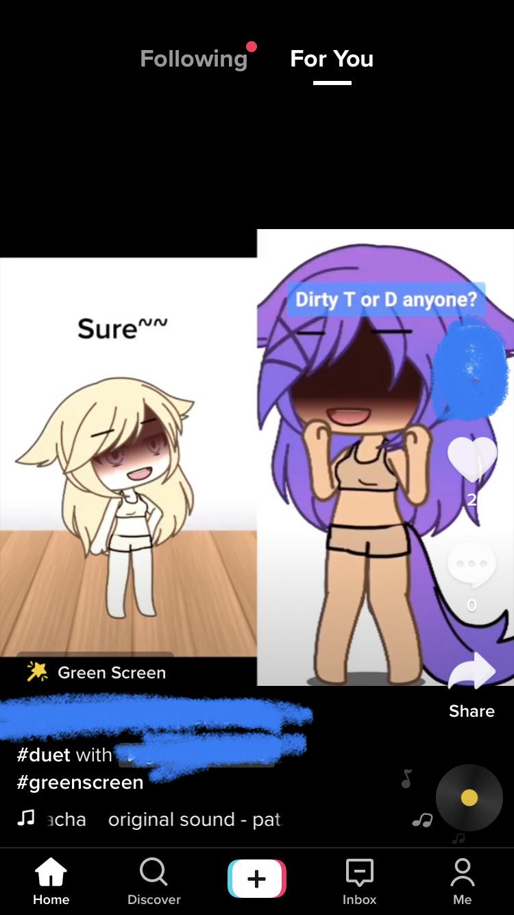 Both of their accounts are dedicated to gacha heat GachaLifeCringe