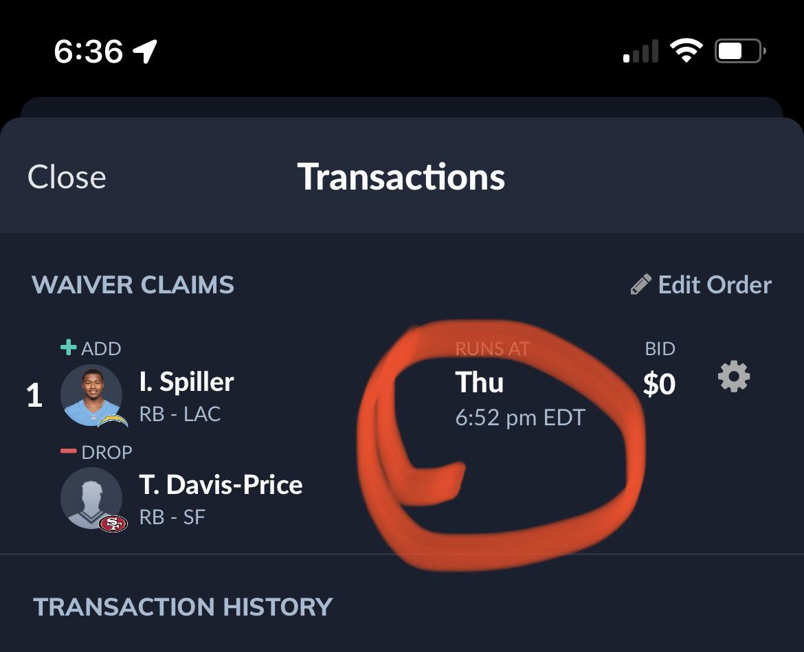 Sleeper Dynasty League Waivers Won’t Process for League! Sleeper