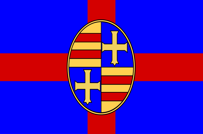 Sea service flag Oldenburg, Germany 1774 r/vexillology