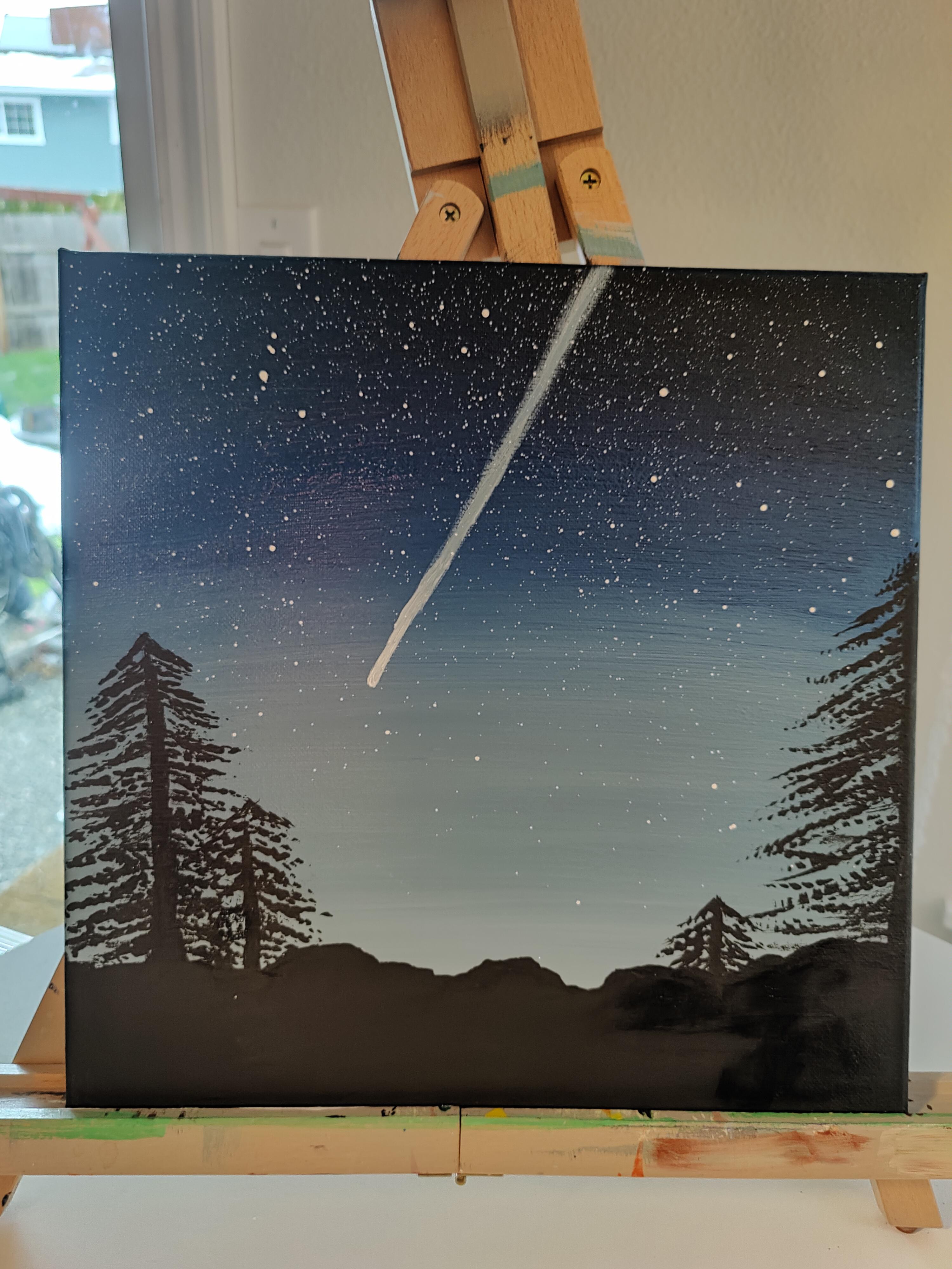 First painting of 2022 r/Paintings