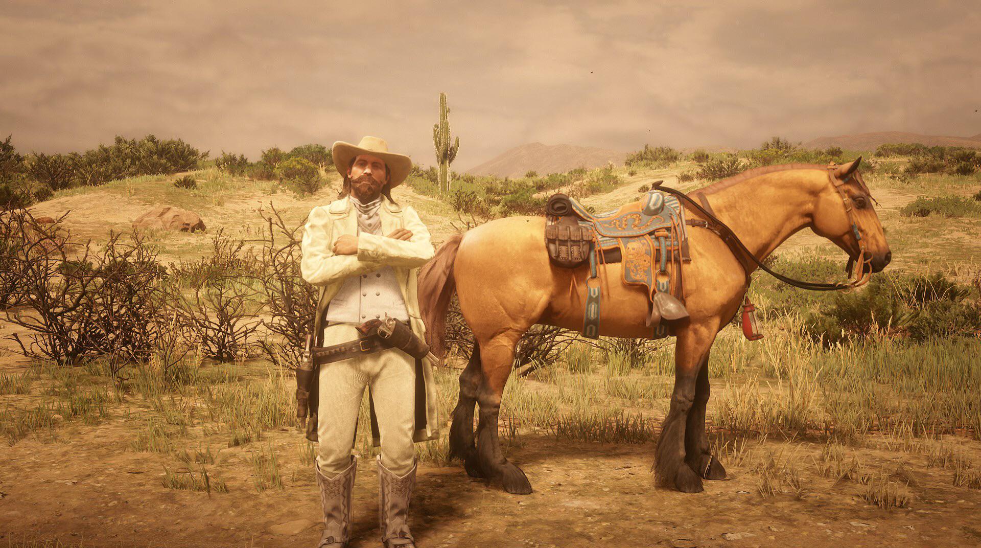 Colonel Sanders and his horse Blondie r/reddeadfashion
