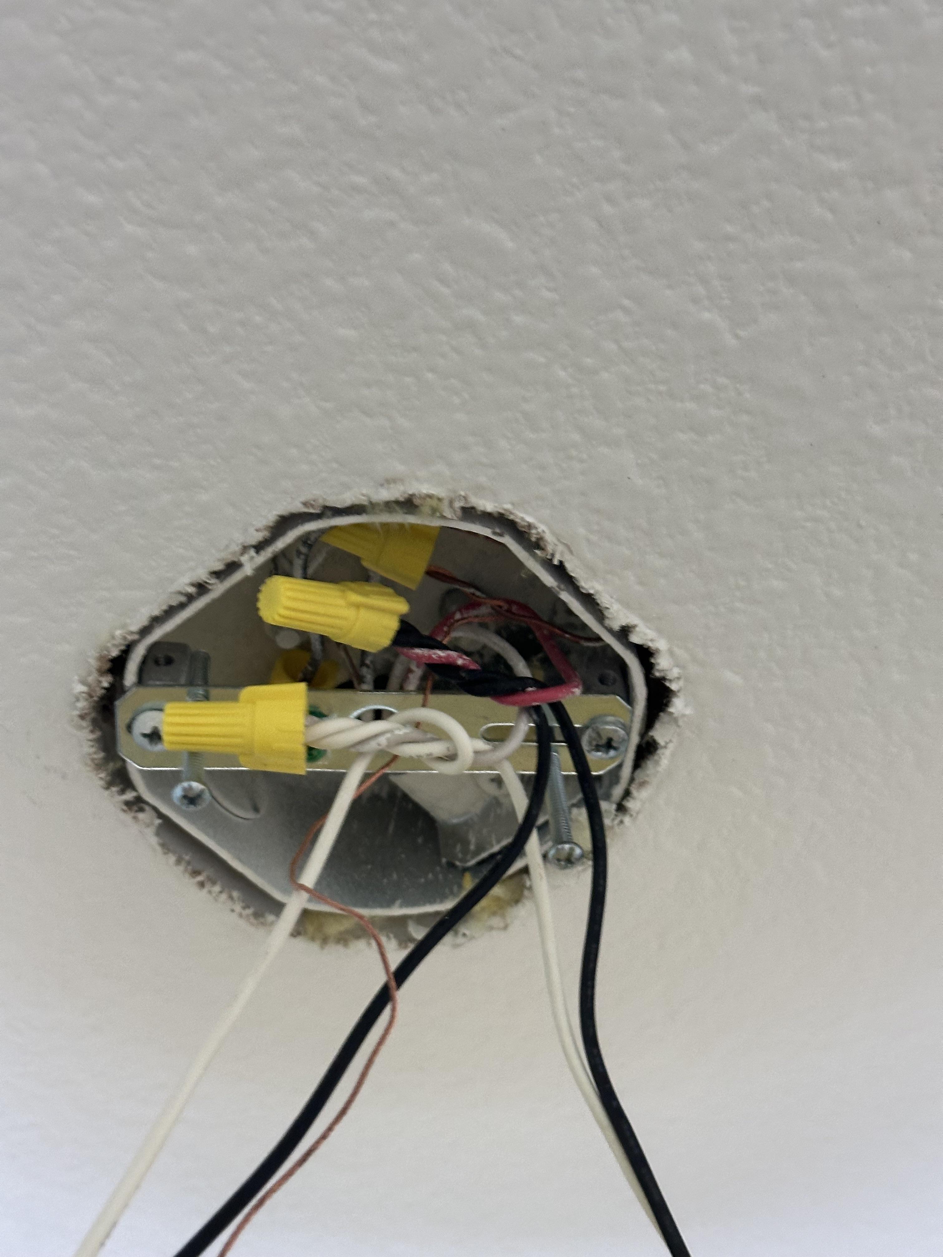 Ceiling Fan rated box r/DIY