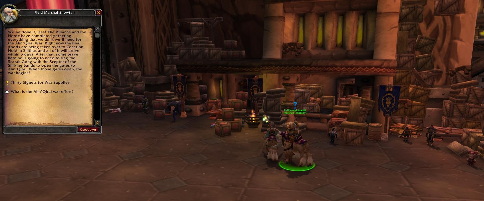 Ahn'Qiraj 14 Hour War Effort World First Classic Completion News