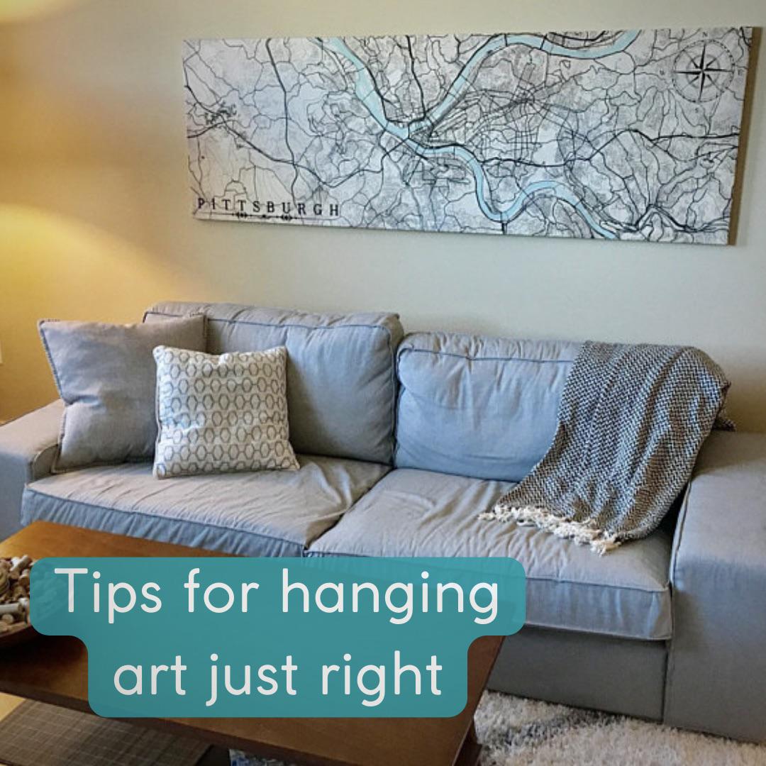 Tips on hanging your wall art correctly (in the comments below) r