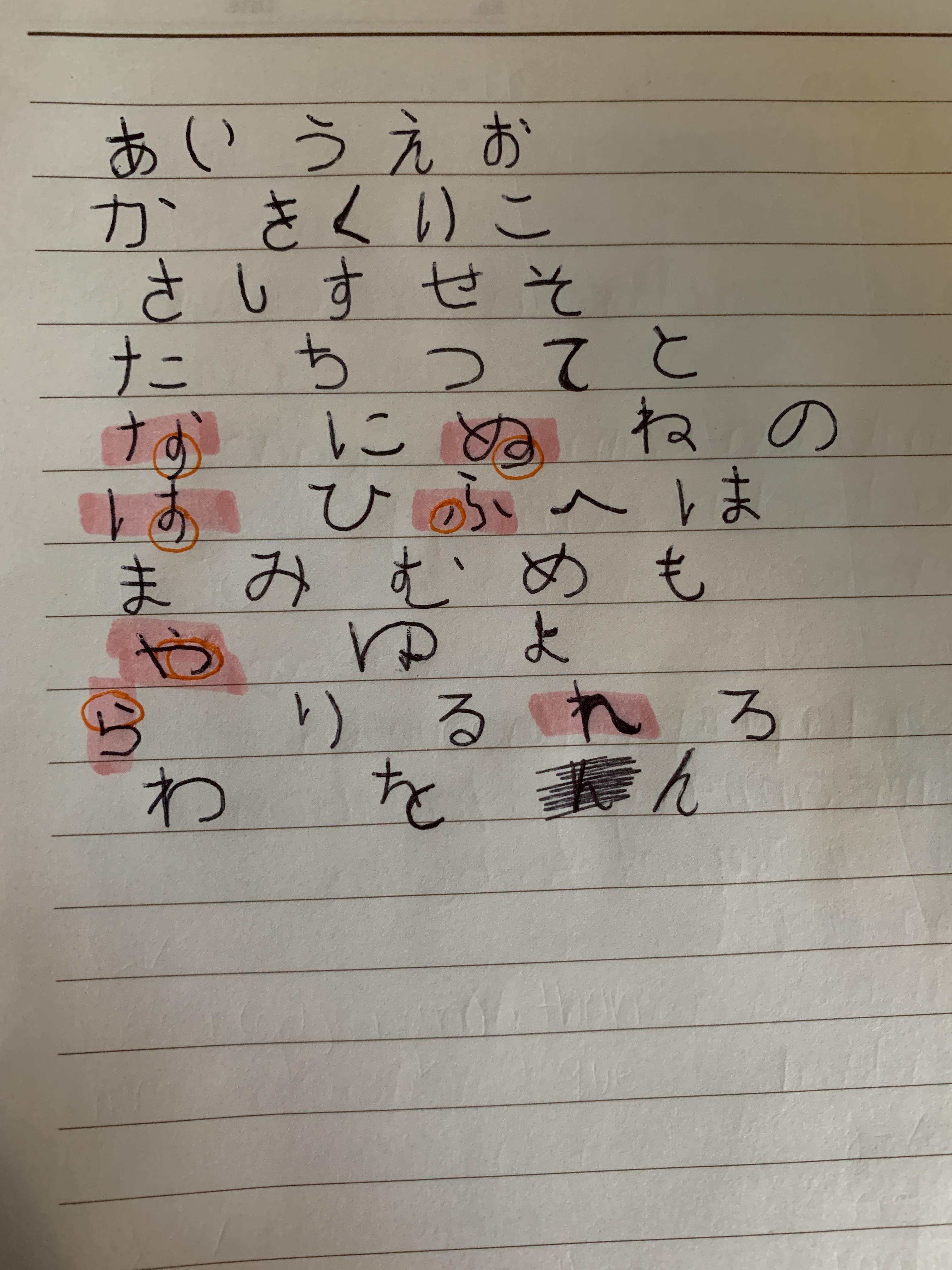 Did i mess up on writing Hiragana r/japanese