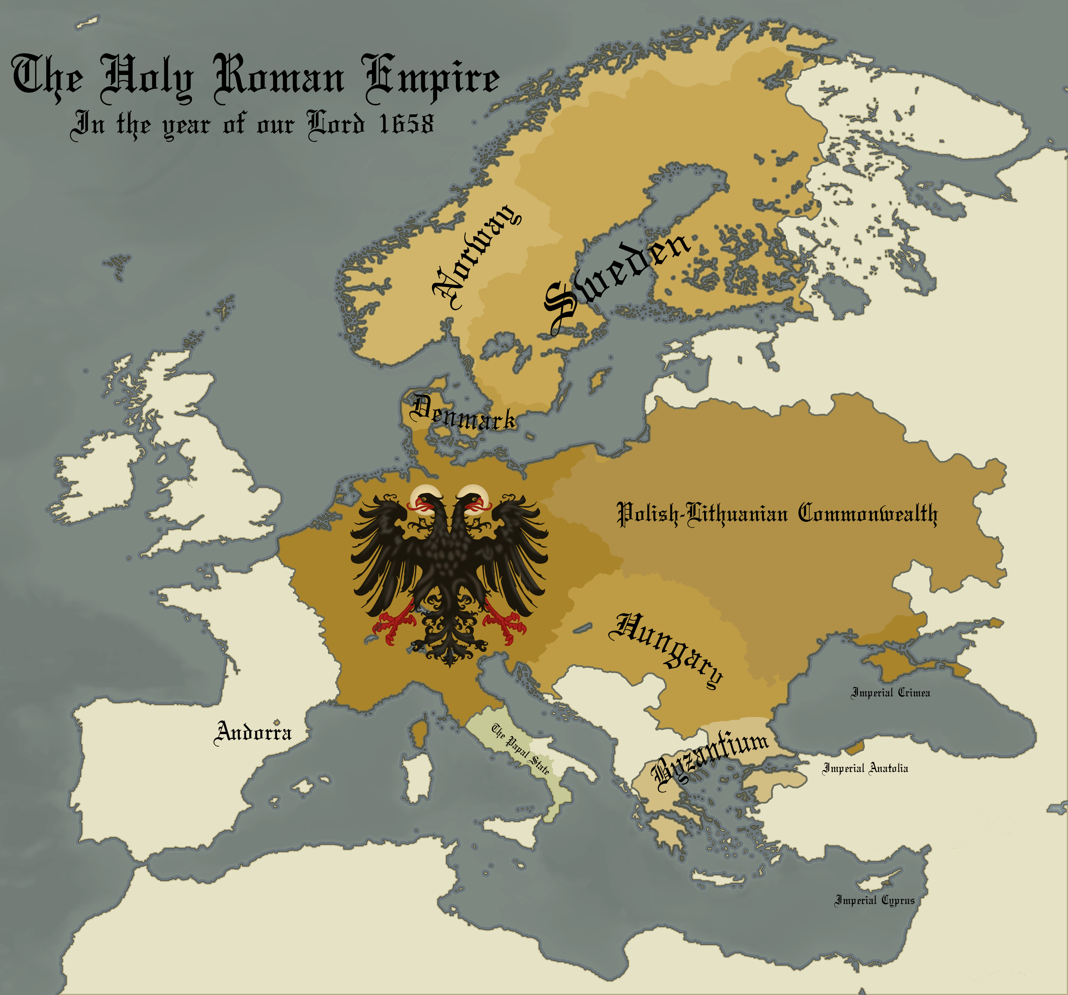Charles V Holy Roman Empire Map