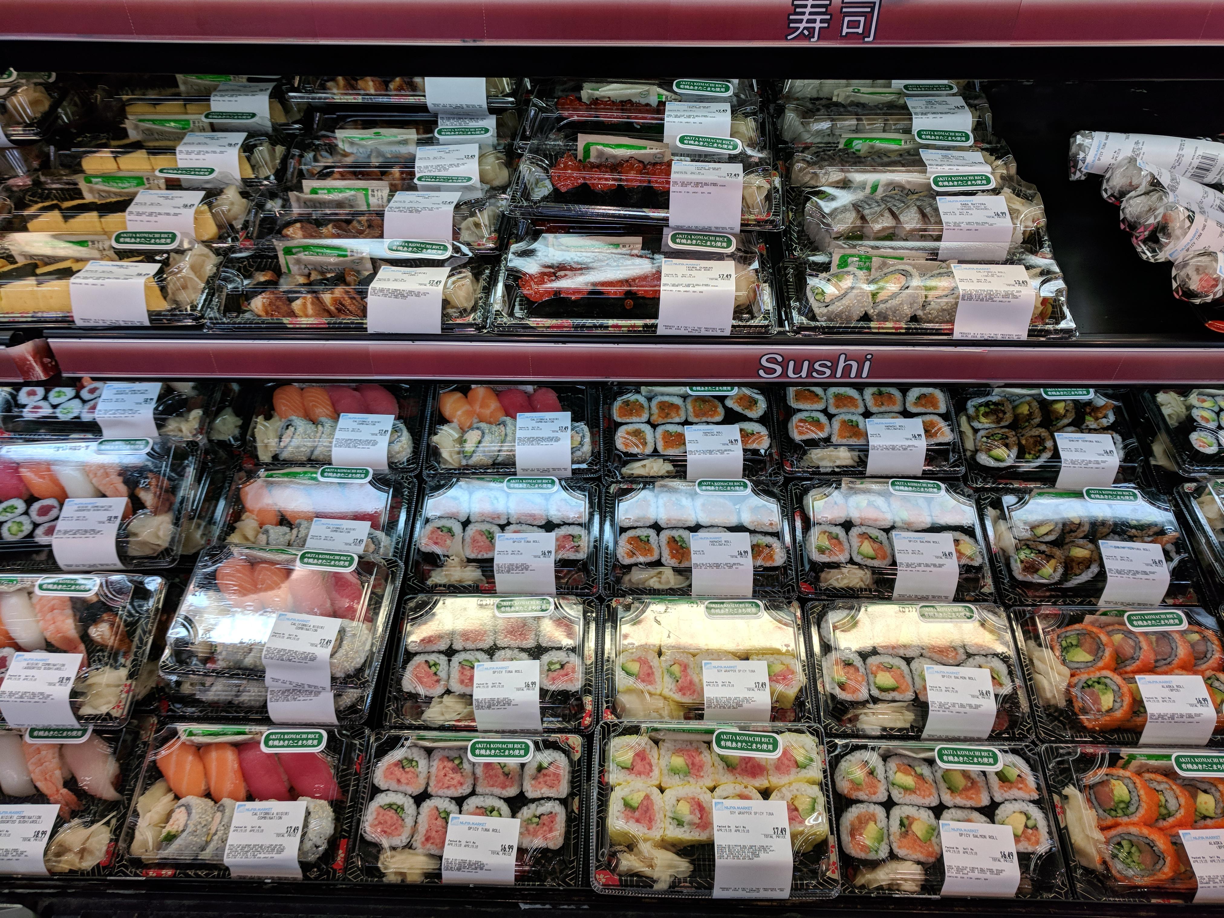 Nijiya market sushi corner r/FoodLosAngeles