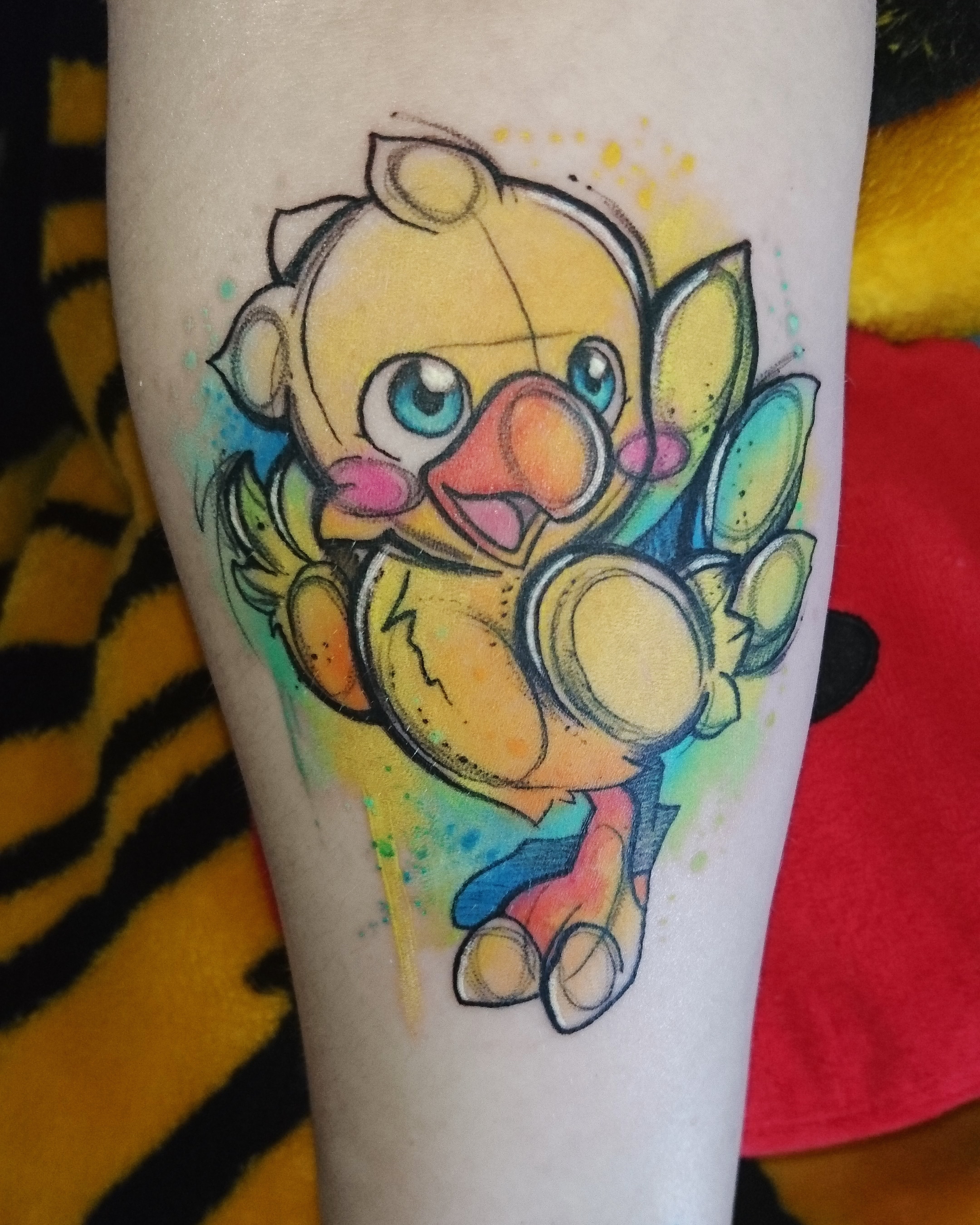 My Chocobo tattoo!! ) FinalFantasy