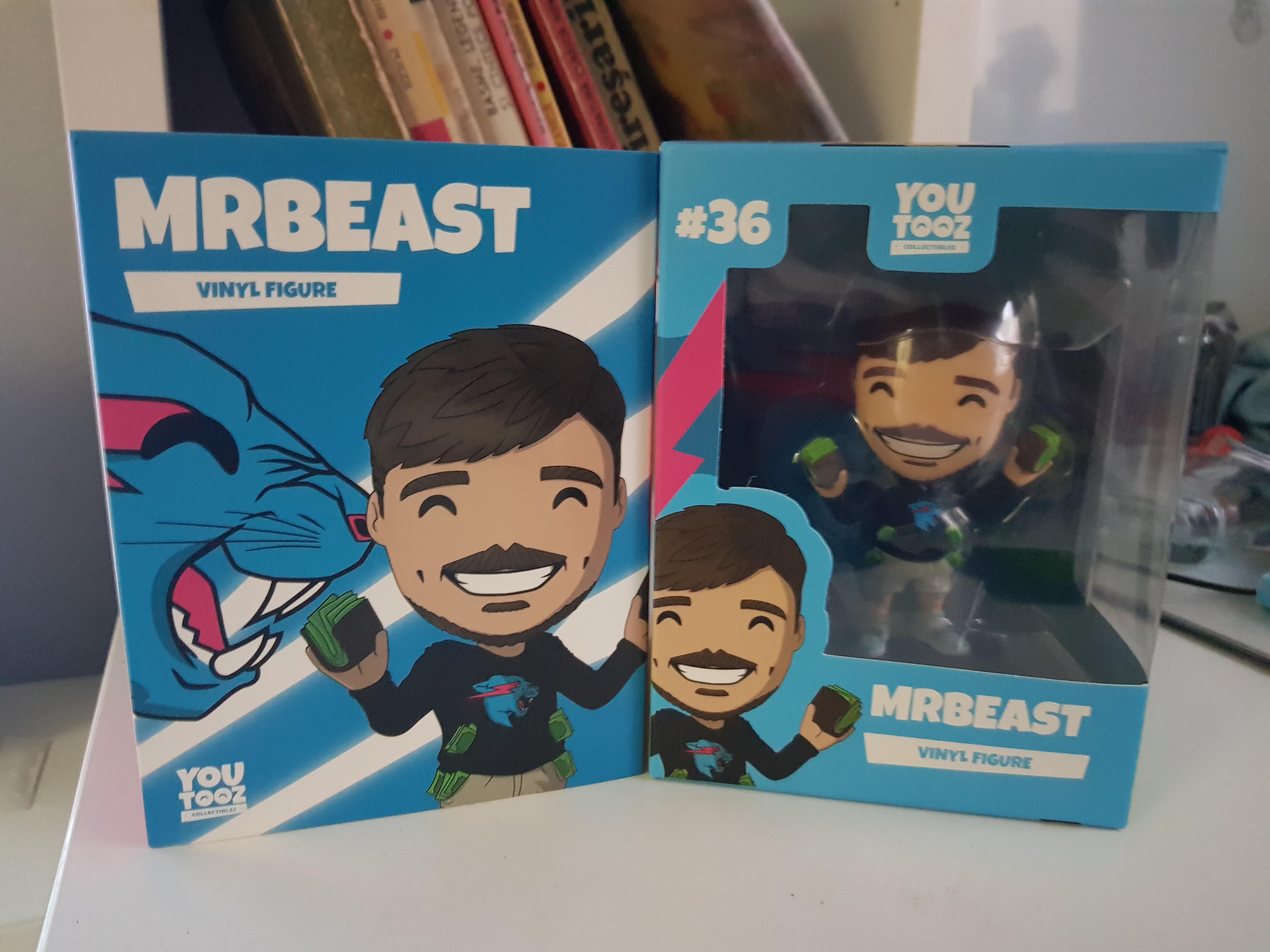 I finally got my MrBeast youtooz! This is my first youtooz and I'm