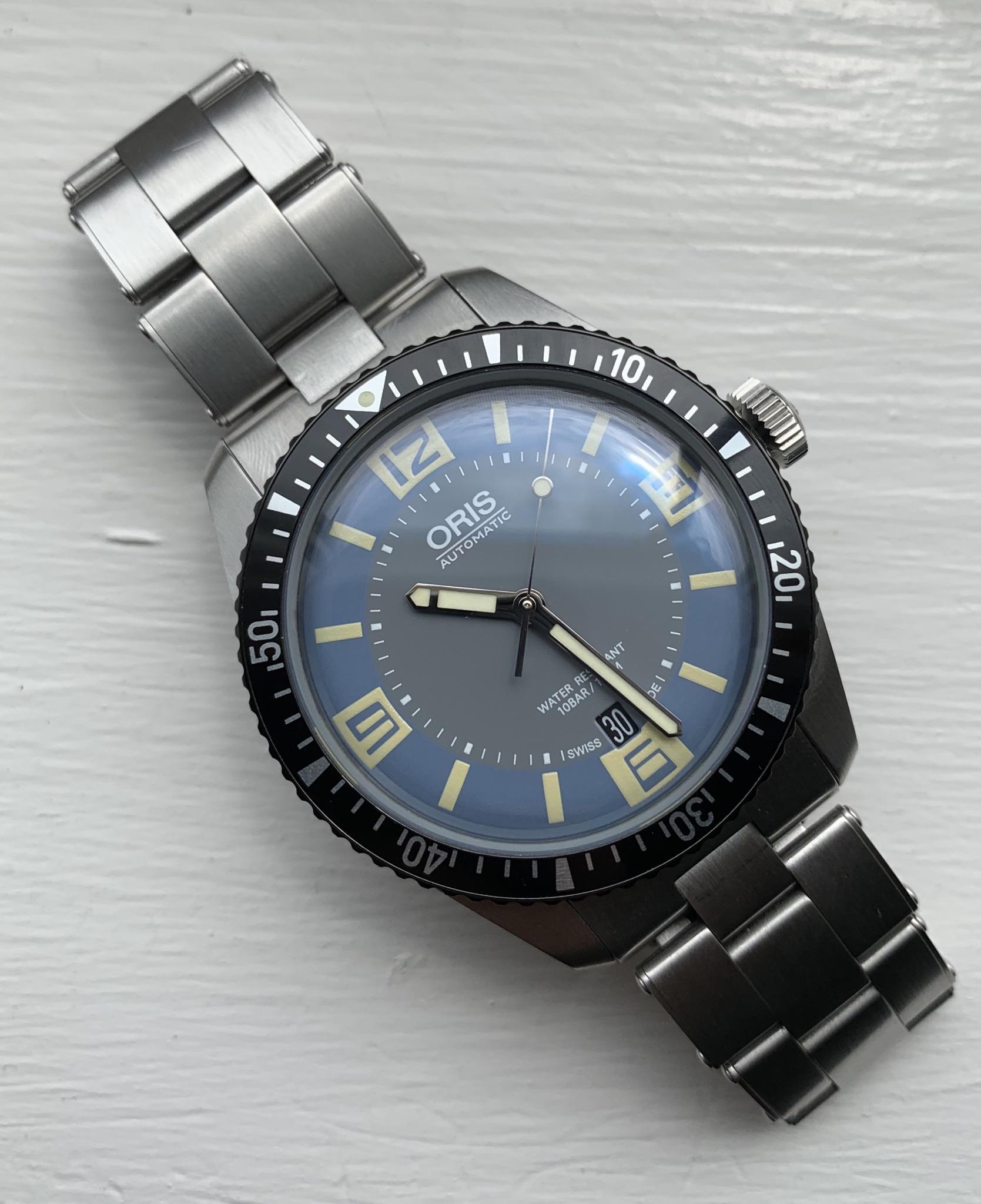 [WTS] Oris Heritage Diver 65 "Deauville Blue" 40mm on Bracelet r