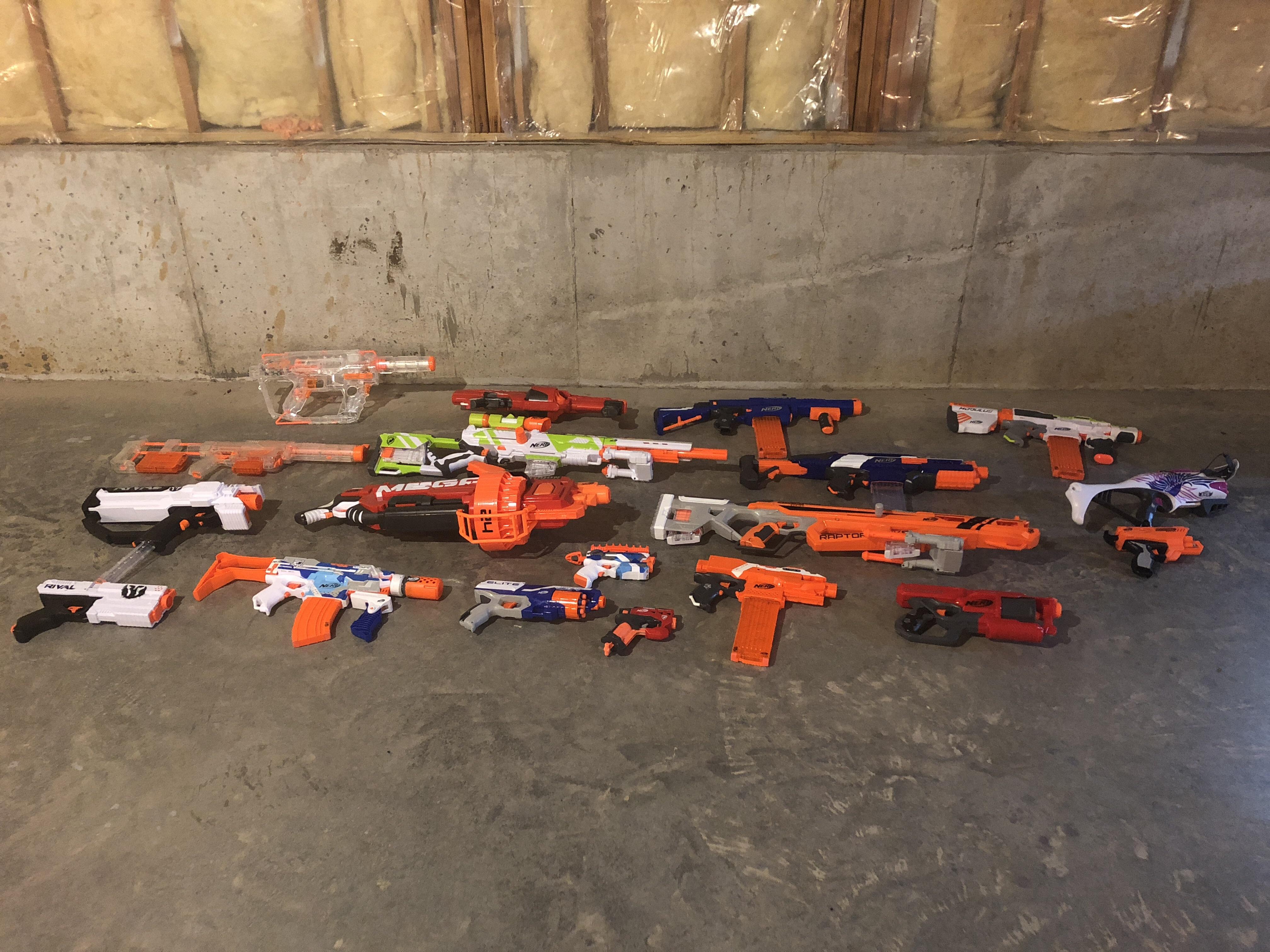 What do you guys think of my arsenal? Nerf