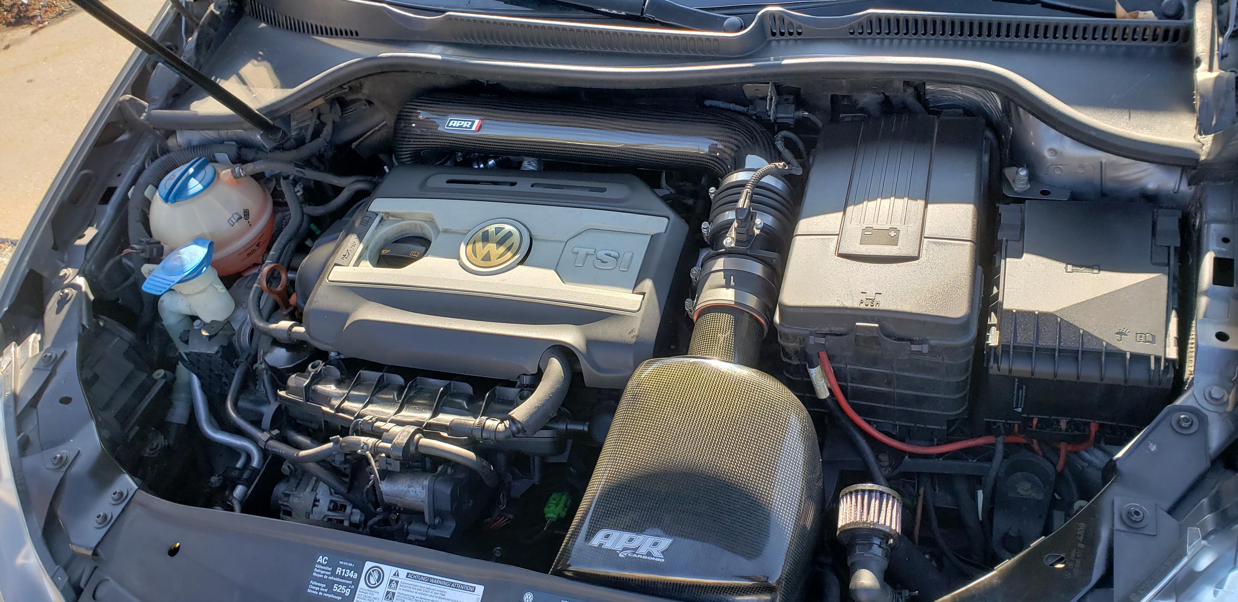 Full Carbon Intake on the Mk6 r/GolfGTI
