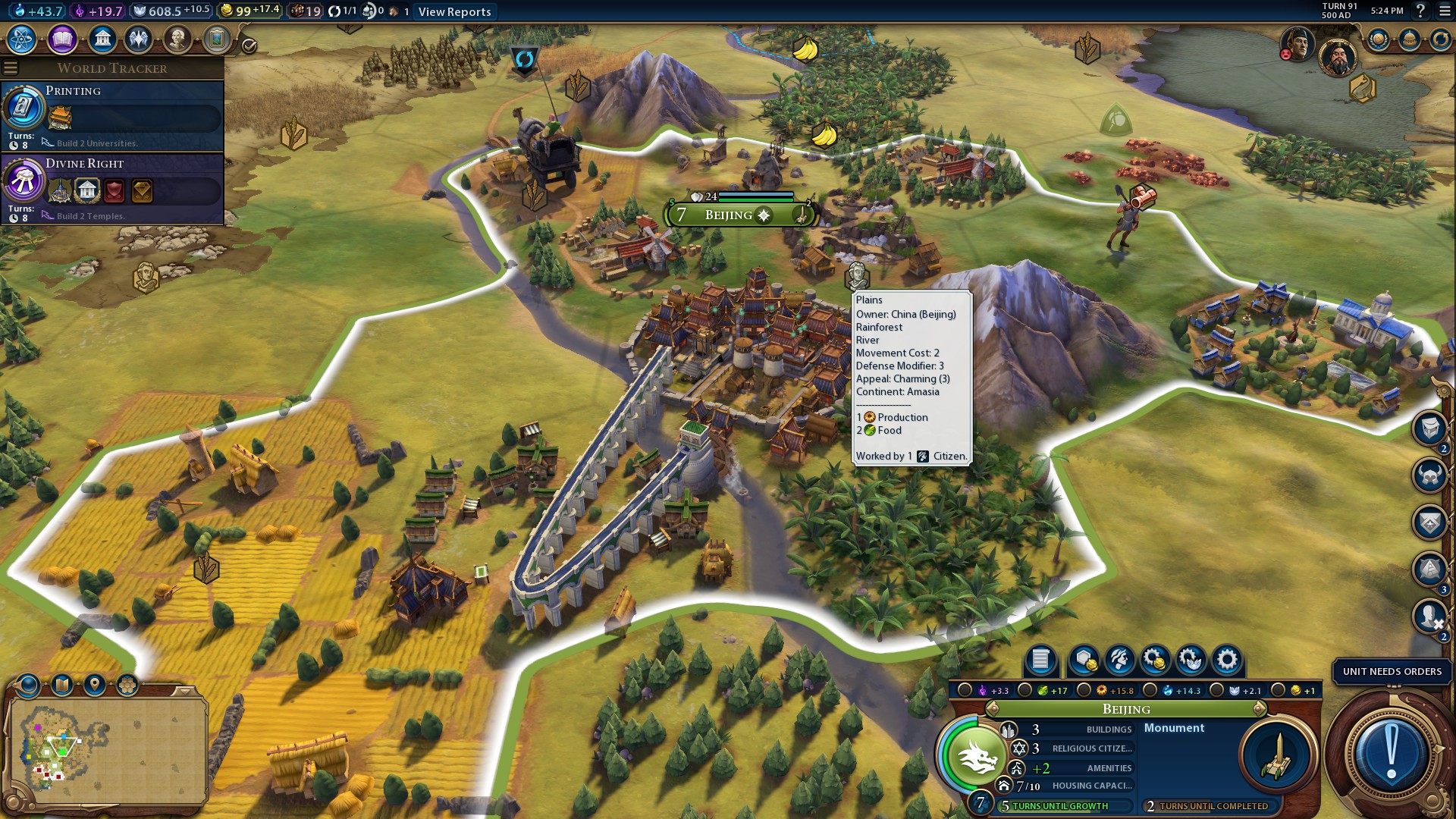 Most inefficient aqueduct in Civilization 6 r/civ