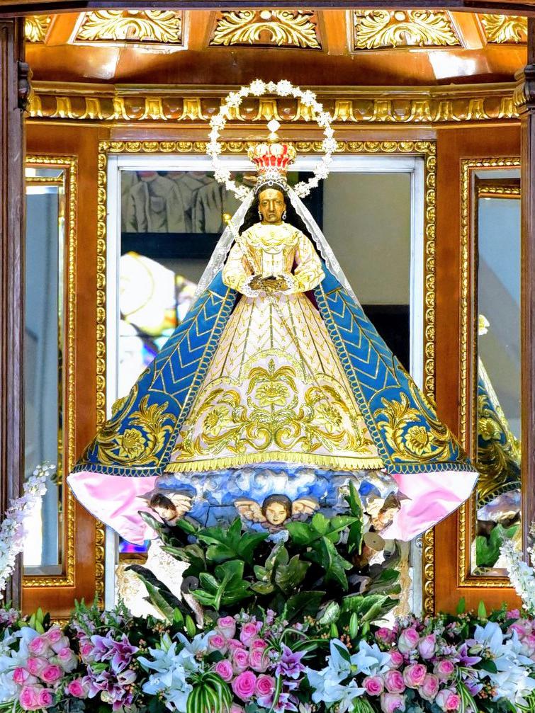 Today is the feast of Our Lady of Peace and Good Voyage, known locally