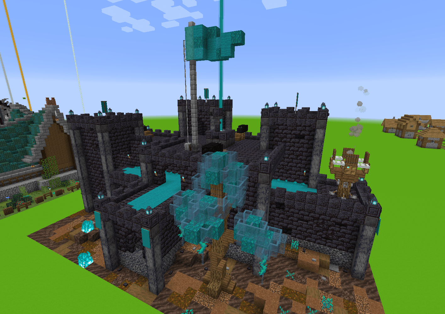 Blackstone Bastion r/Minecraftbuilds