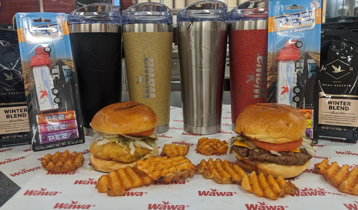 Burgers, chicken sandwiches, and waffle fries! r/Wawa