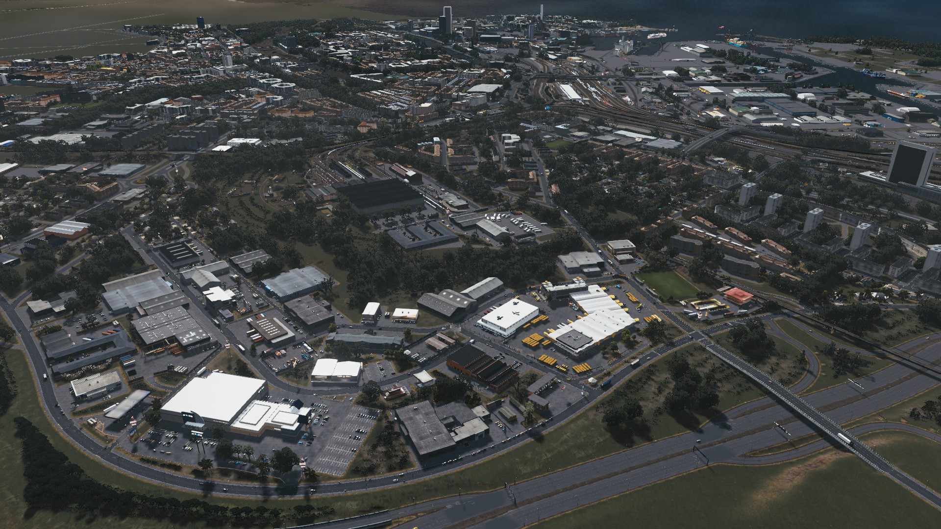 Industrial park r/CitiesSkylines