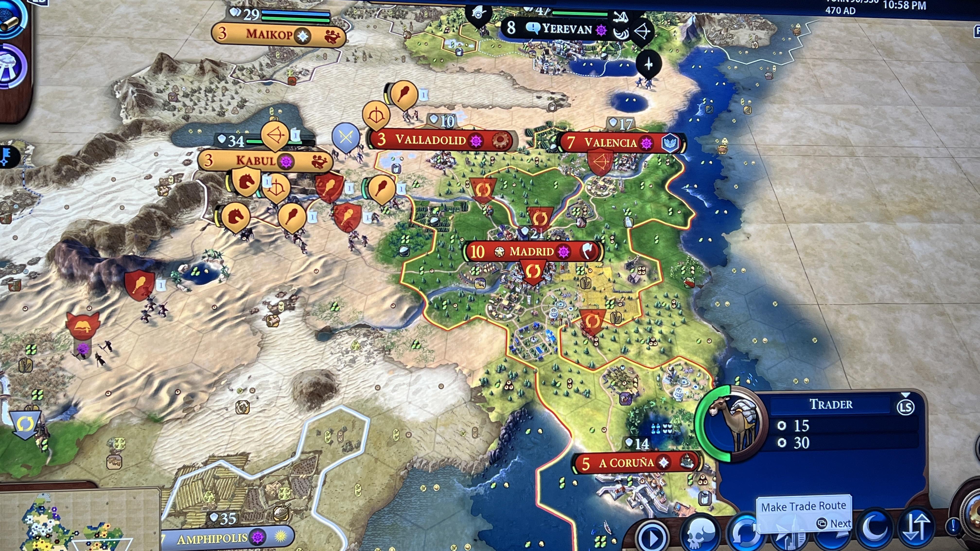 Why can I not form trade routes with anyone? r/civ