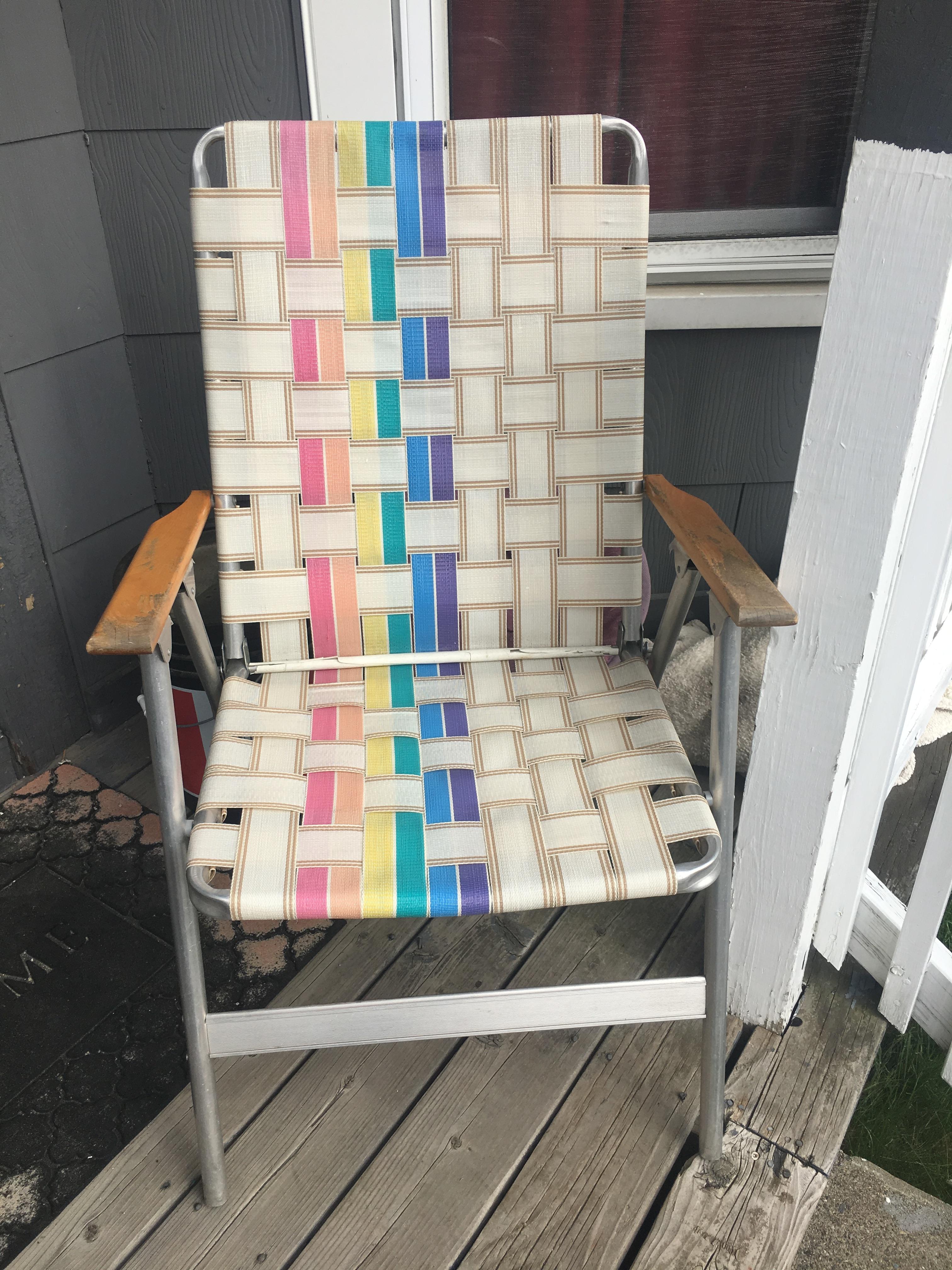 Vintage Lawn Chair 5 r/ThriftStoreHauls