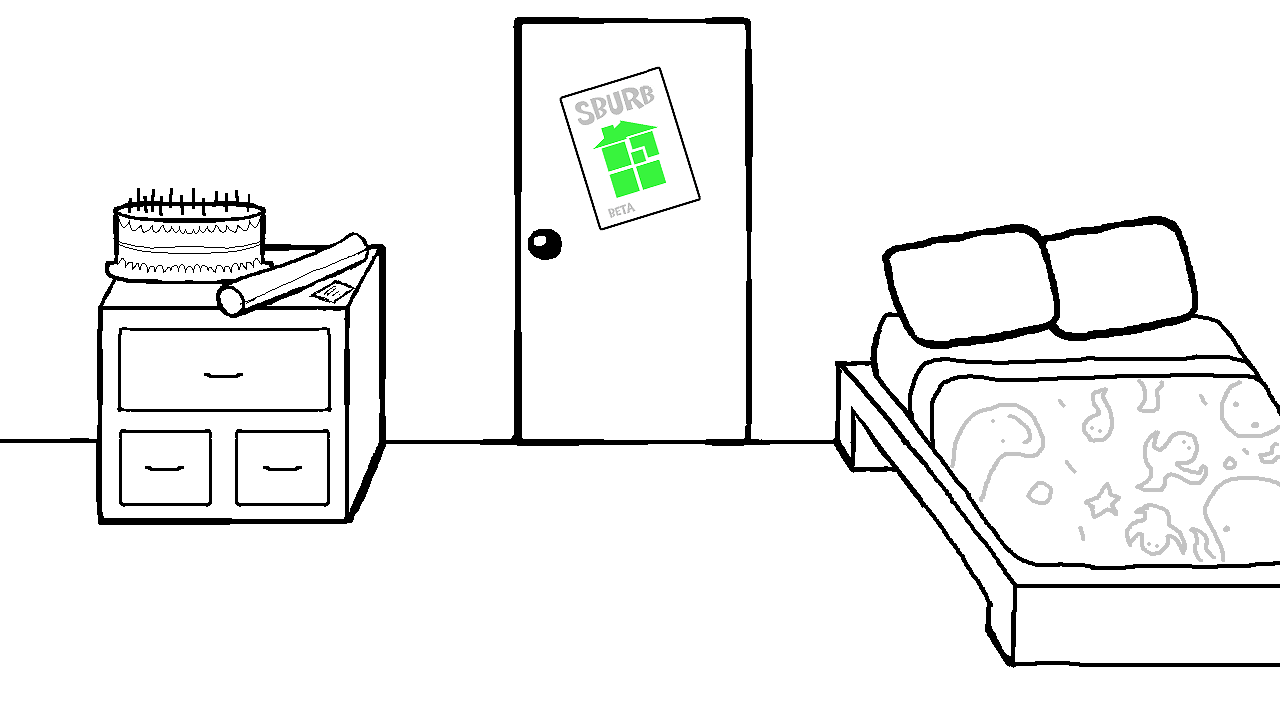 John's room but it's 16x9 aspect ratio. r/homestuck