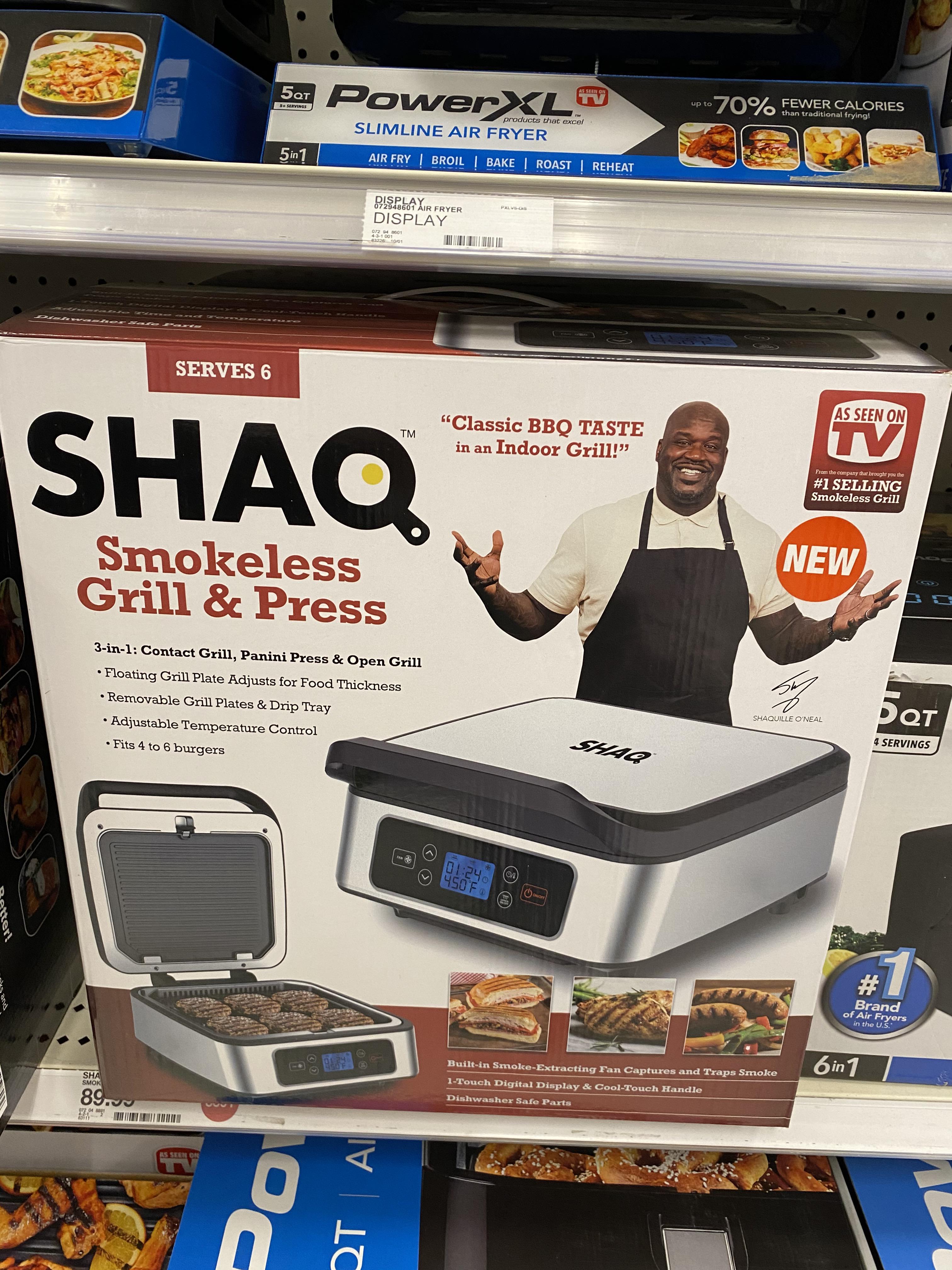 Shaq brand grill : r/mildlyinteresting