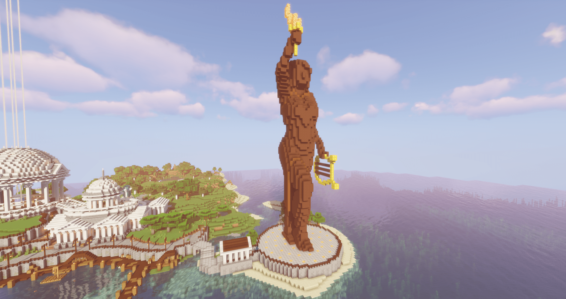 Minecraft Statue Of Liberty Minecraft Kit