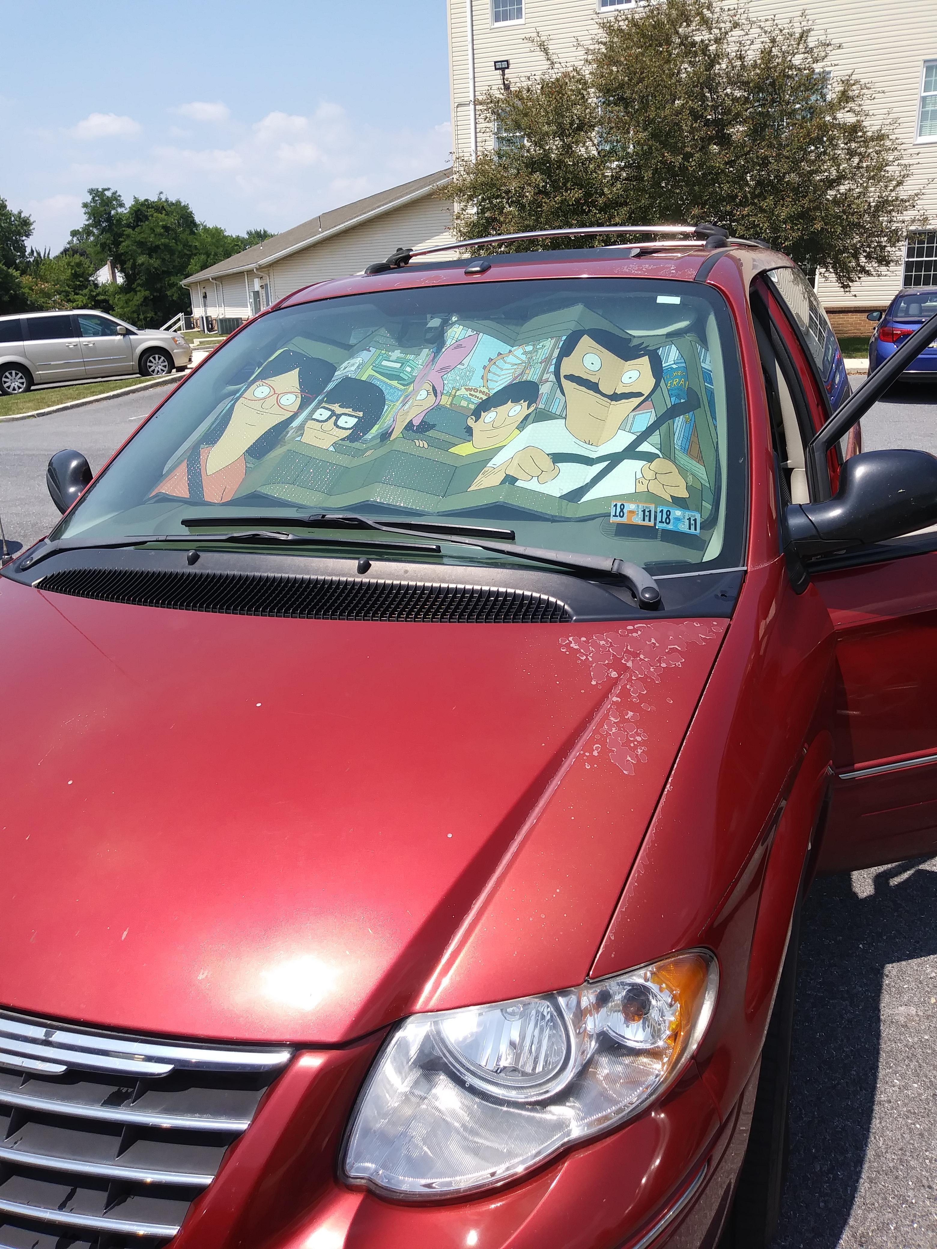 The Belchers are keeping my seats cool 😎 r/BobsBurgers