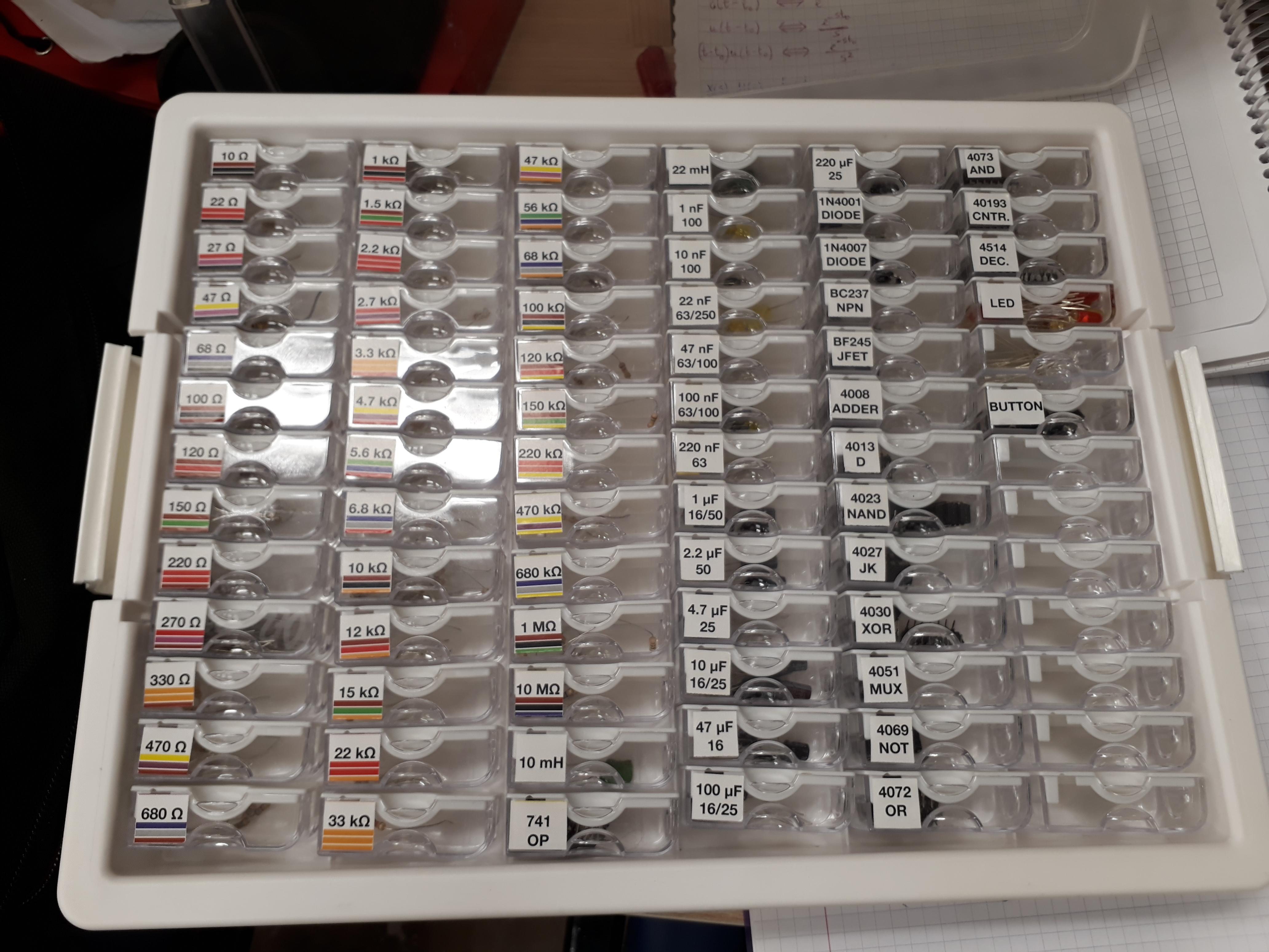 A compact way to organize your components r/ElectricalEngineering