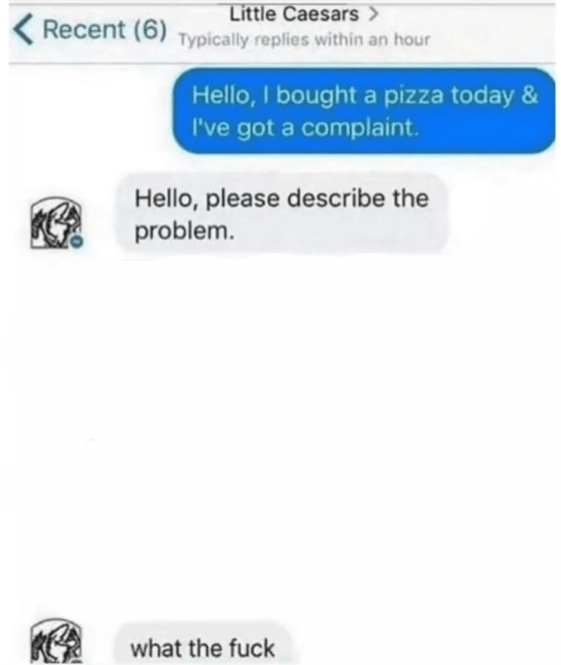 Little Caesars complaint r/MemeTemplatesOfficial