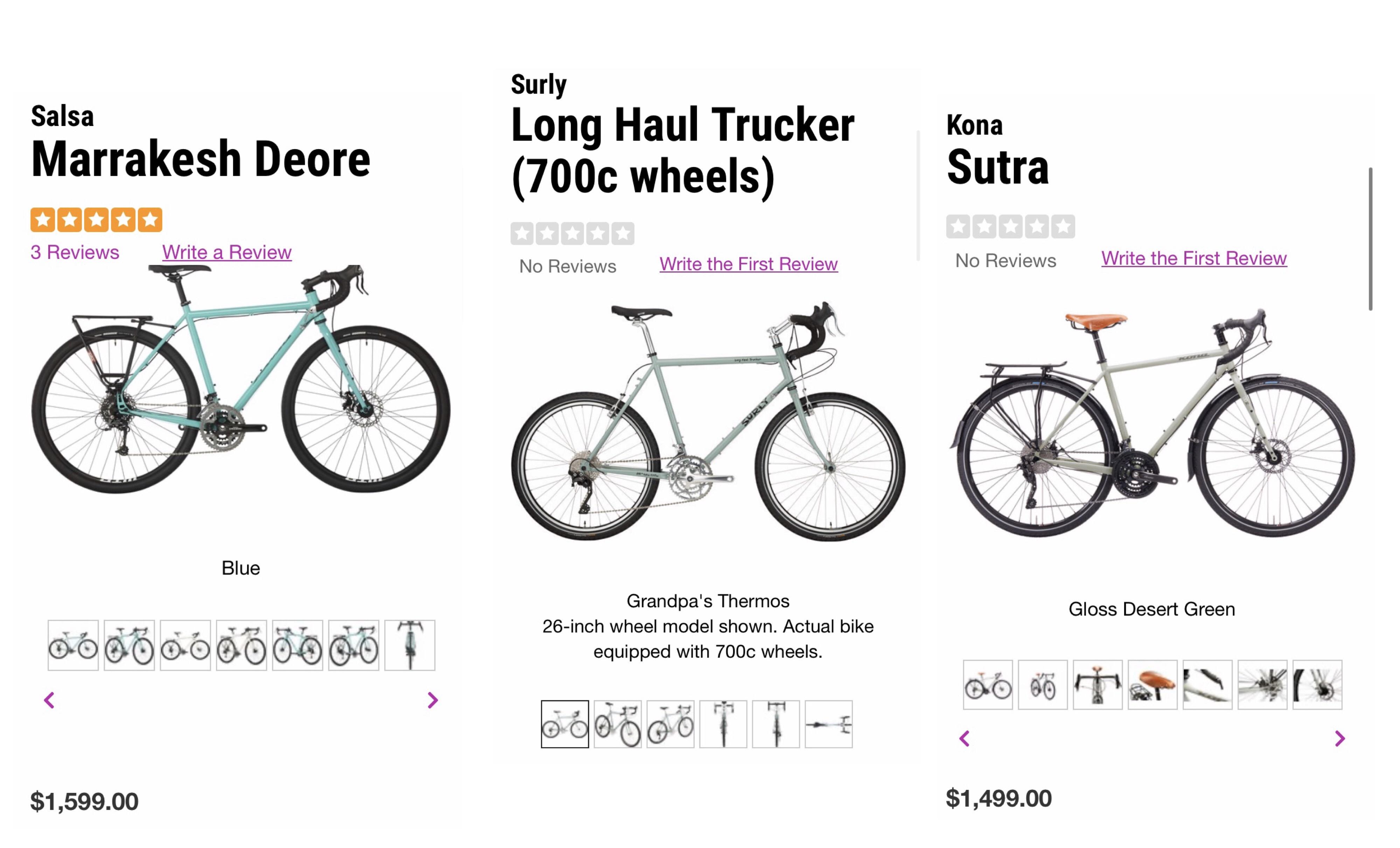 Which Touring Bike Should I Get? bicycletouring