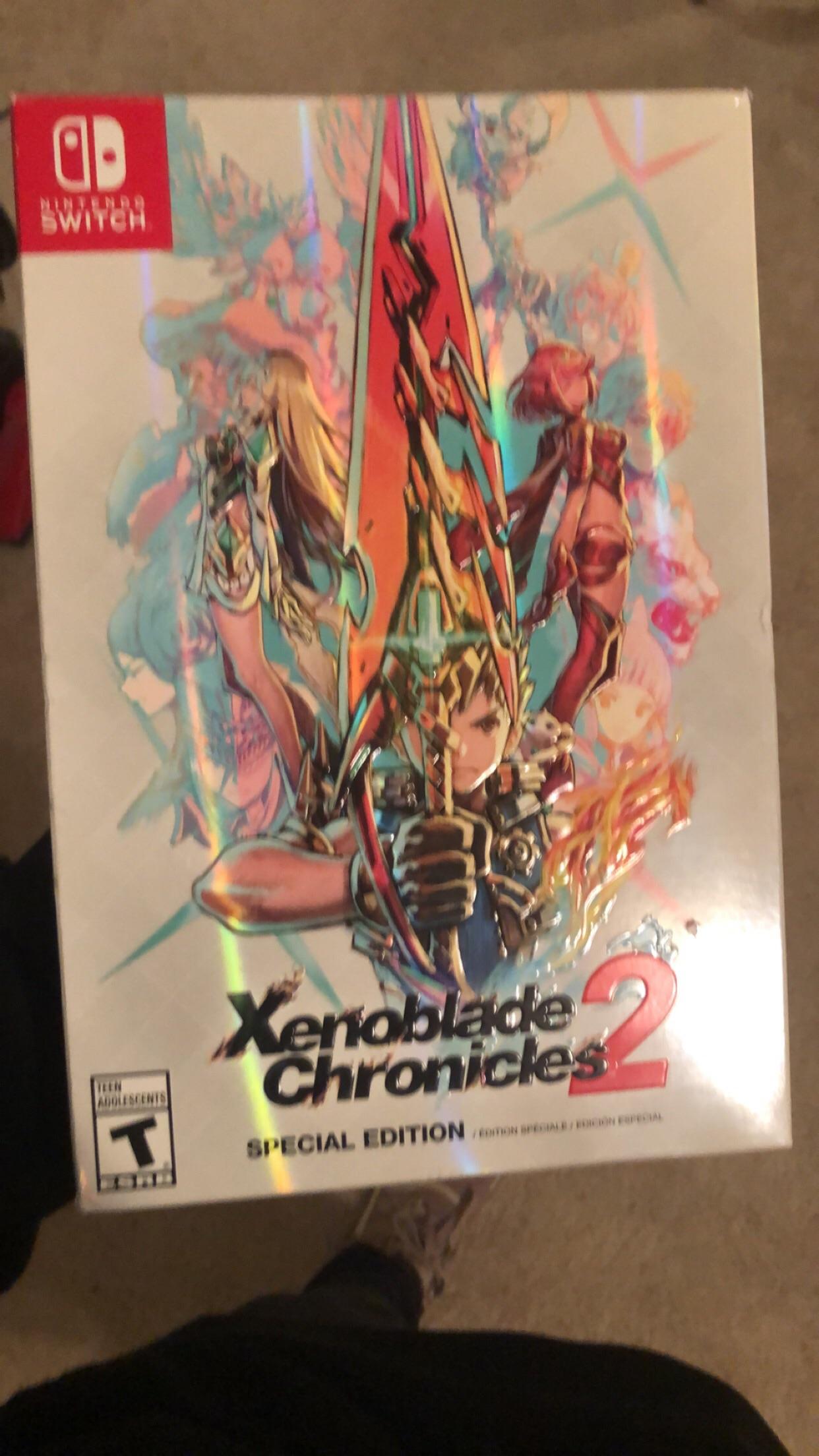 Went back and got it wanted the artbook Xenoblade_Chronicles