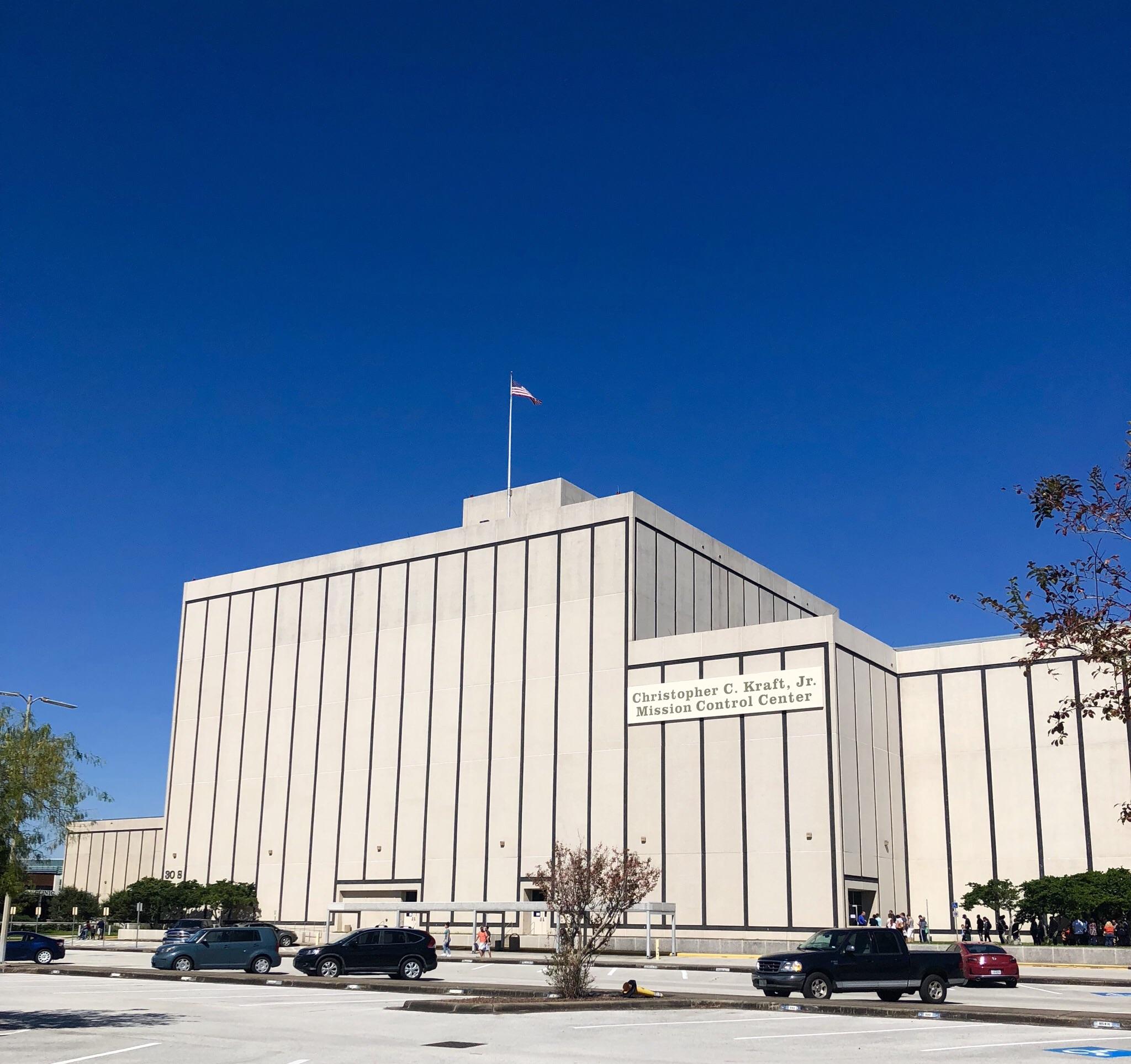 Mission Control at the Johnson Space Center. The Center had a fantastic