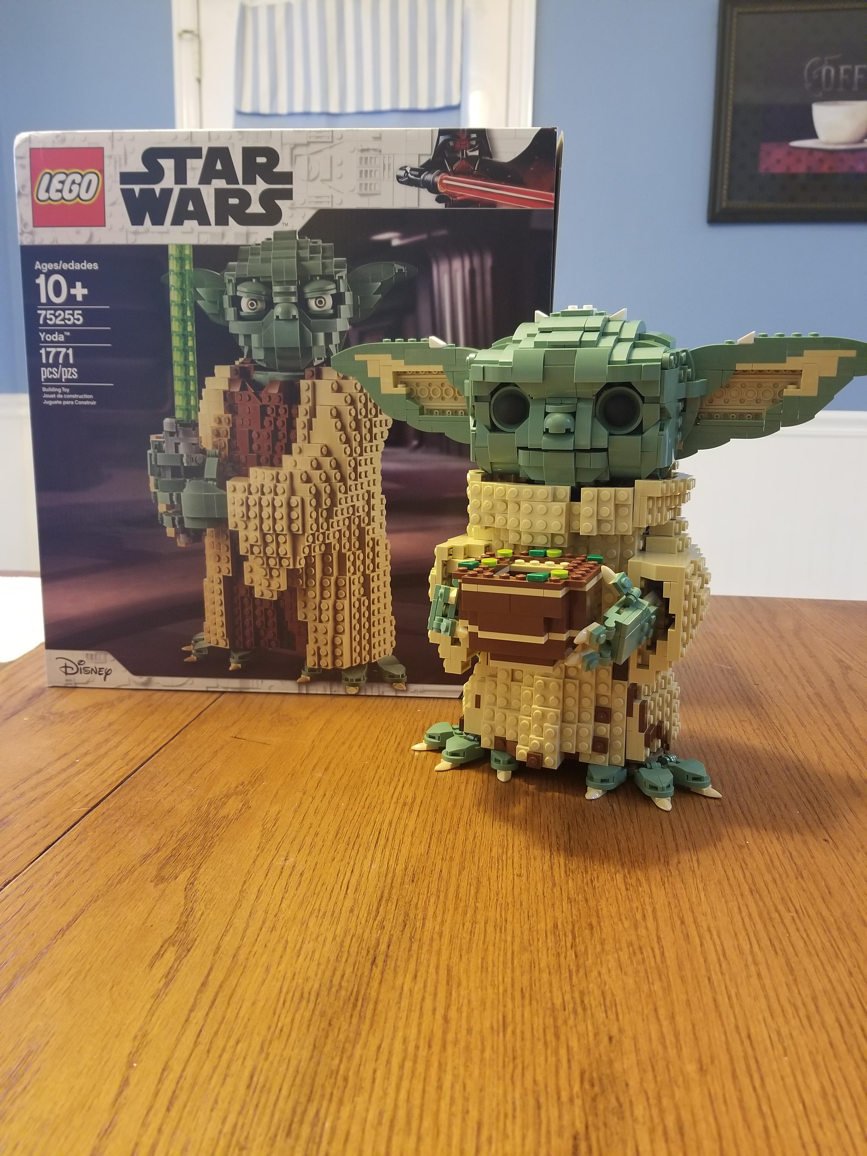 Decided to do the Baby Yoda mod of the Yoda set. Really is worth the