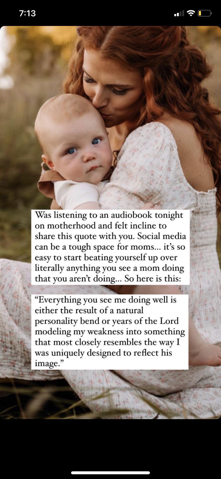 Trying to make us mom feel better. How thoughtful r/LittlePeopleBigWorld