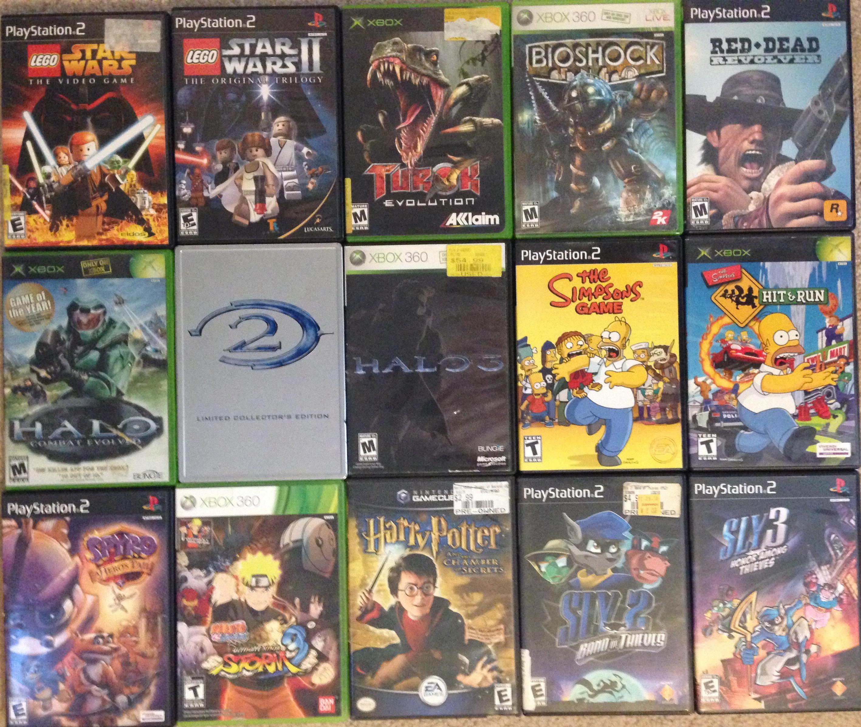 Half price Books Clearance Sale Pickups r/gamecollecting