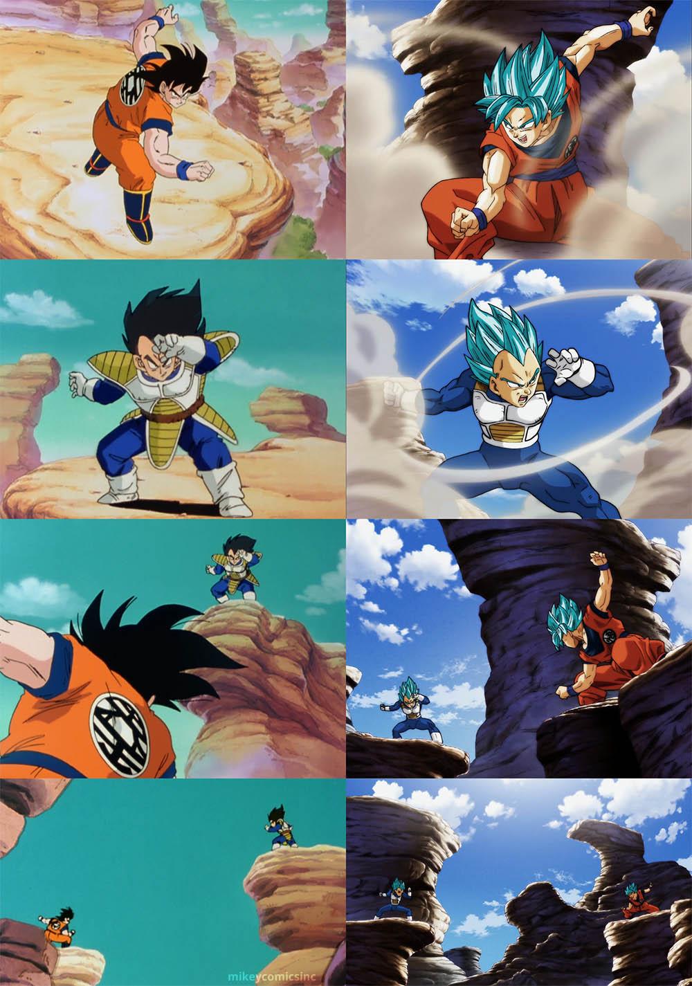 Final episode of Super makes a great reference to the first Goku vs