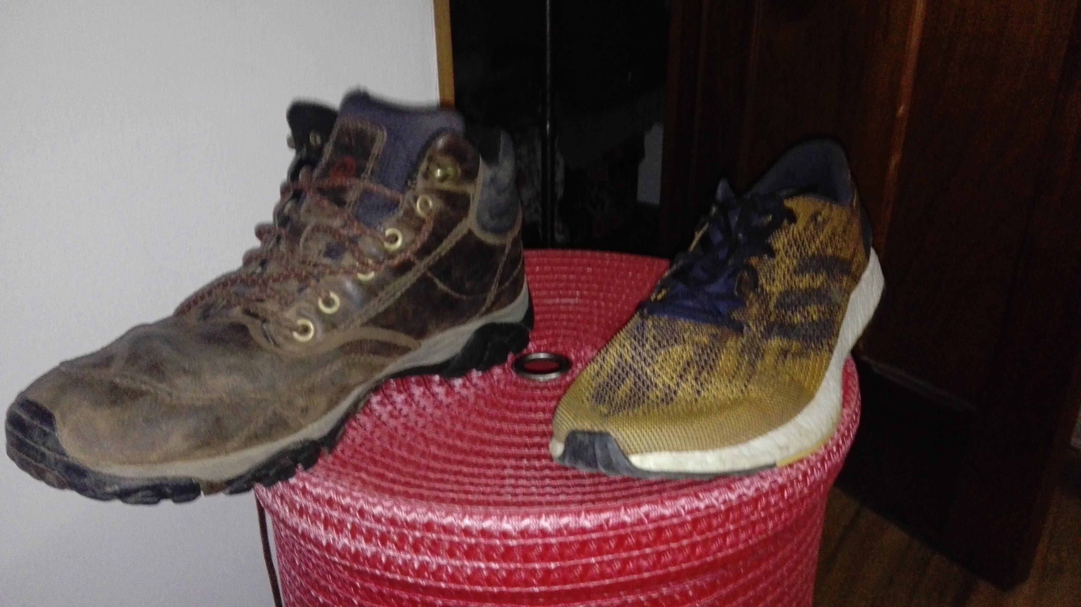 Ideal tipe of shoe for hiking in Yosemite? Boots or lite snickers? r