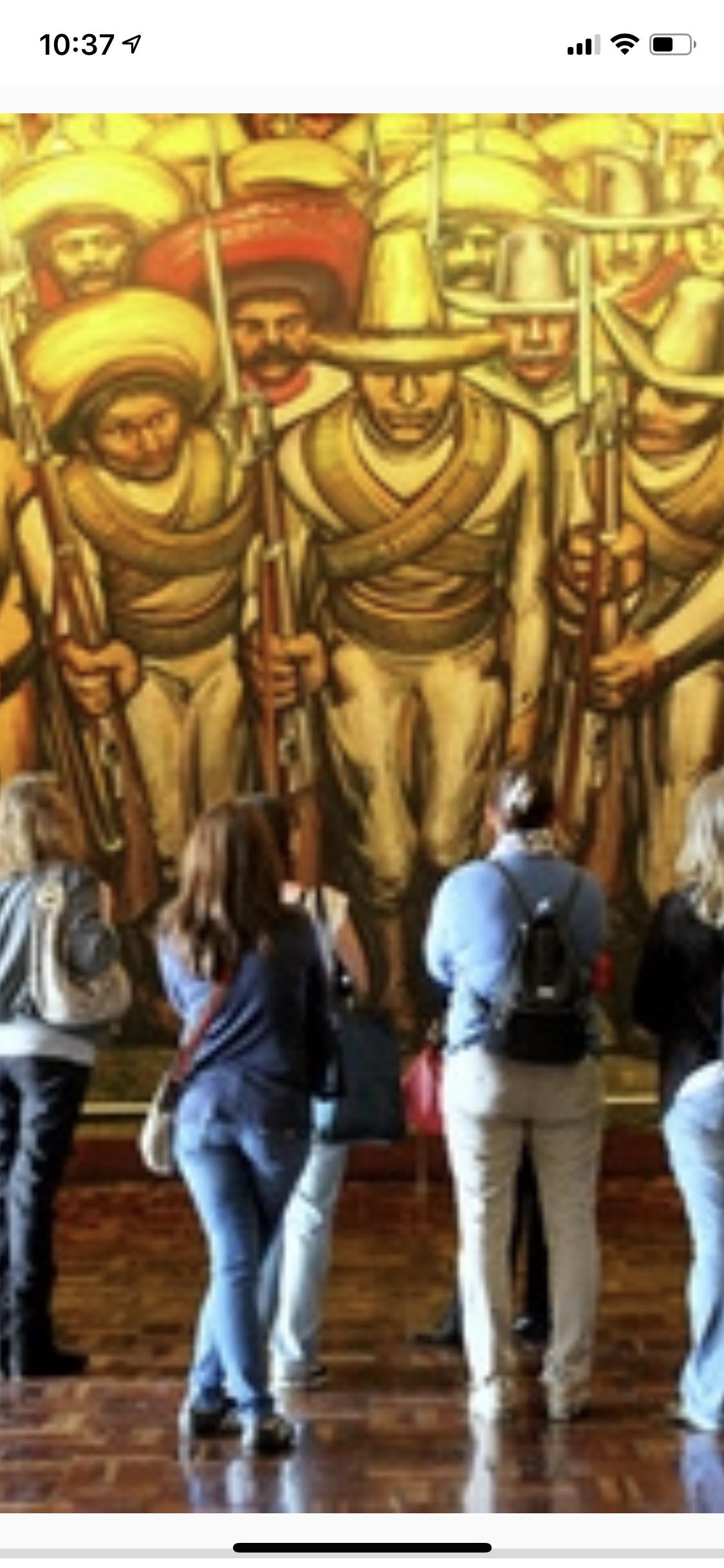 Chapultepec Castle Mural meaning. r/MexicoCity