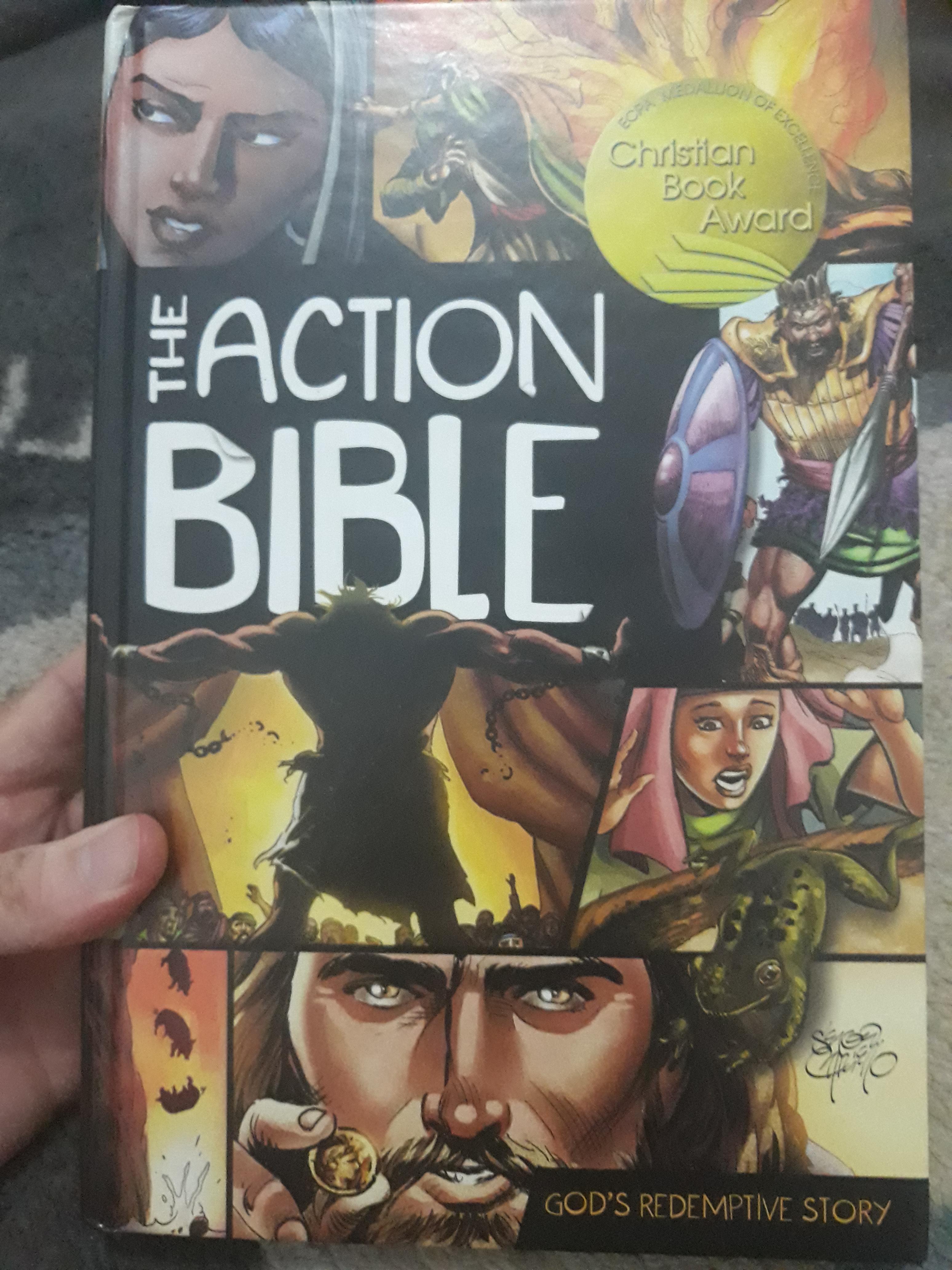 Just in time for jesus day! 4 graphic novel of the bible. r