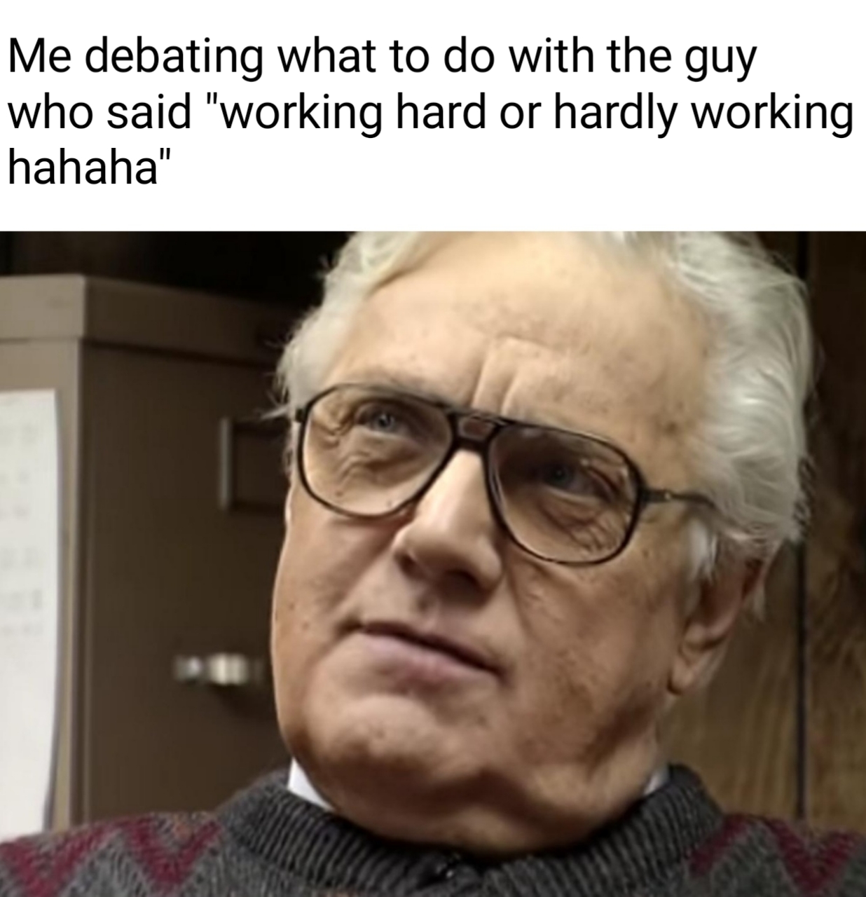 I'm not working r/menards