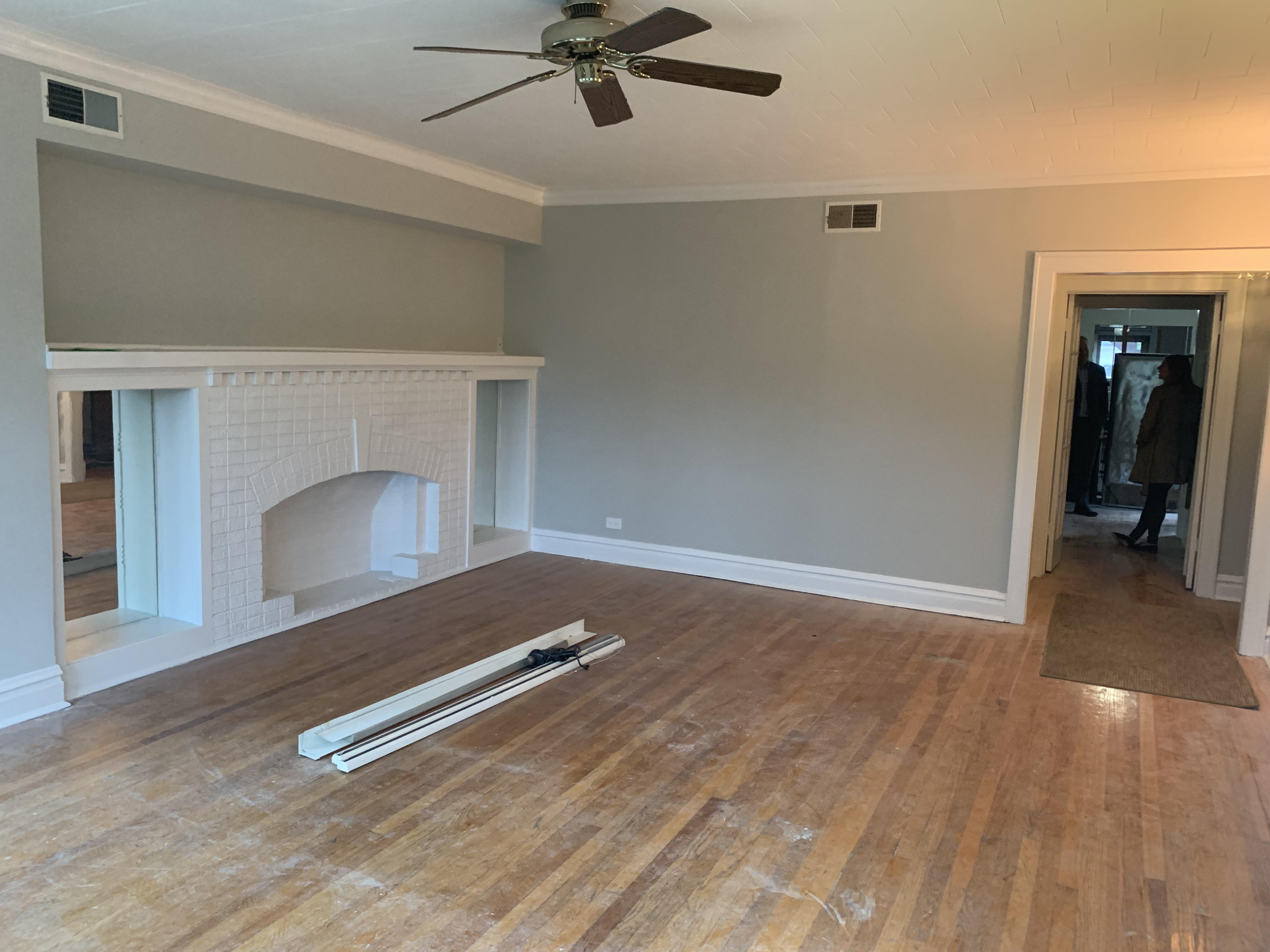 Need help with my living room. Fireplace is filled and doesn’t work